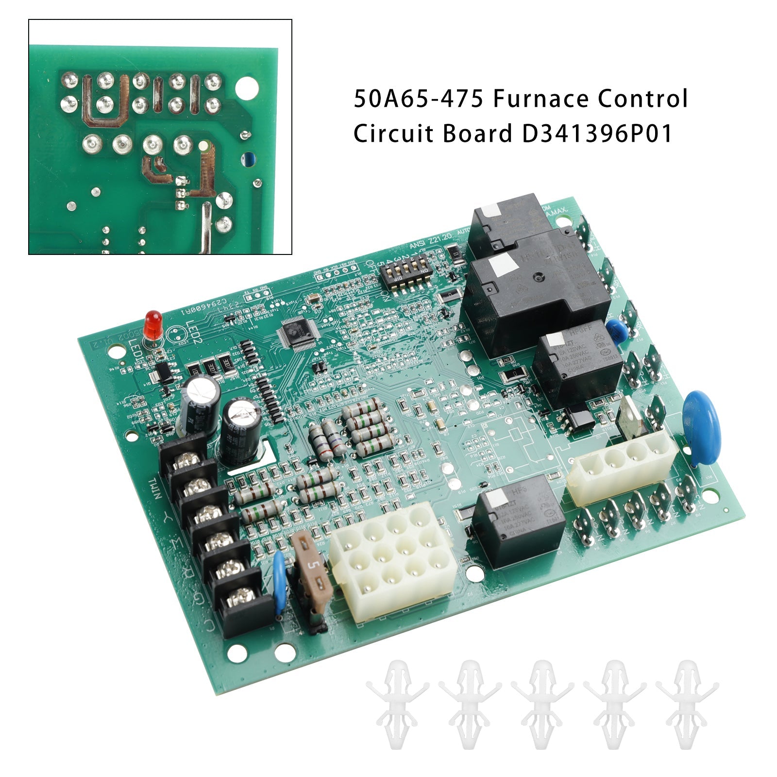 Carte de circuit imprimé de commande de four 50A65-475 D341396P01