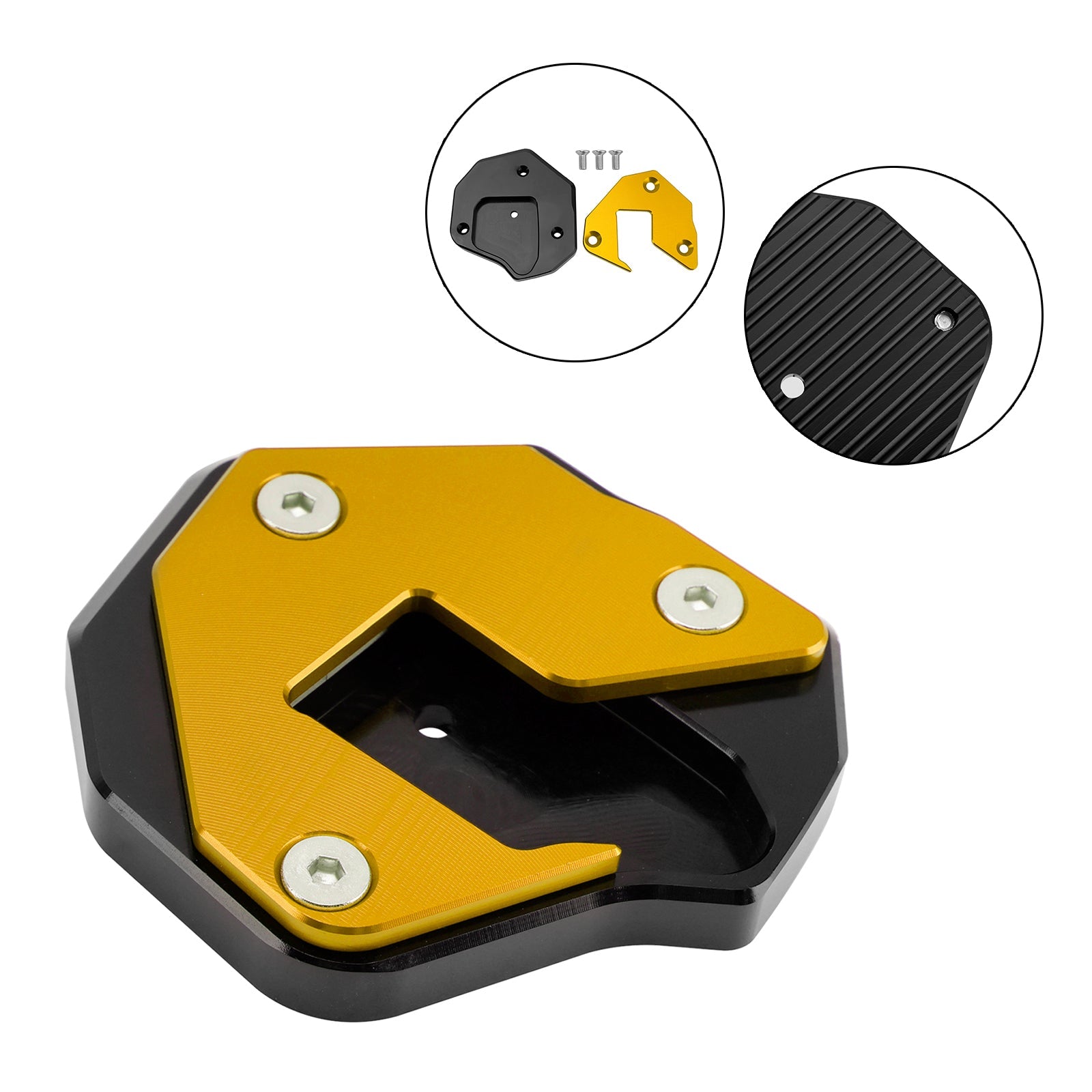 Plaque de protection de béquille latérale pour Suzuki GSXR1300R (2008-2020)