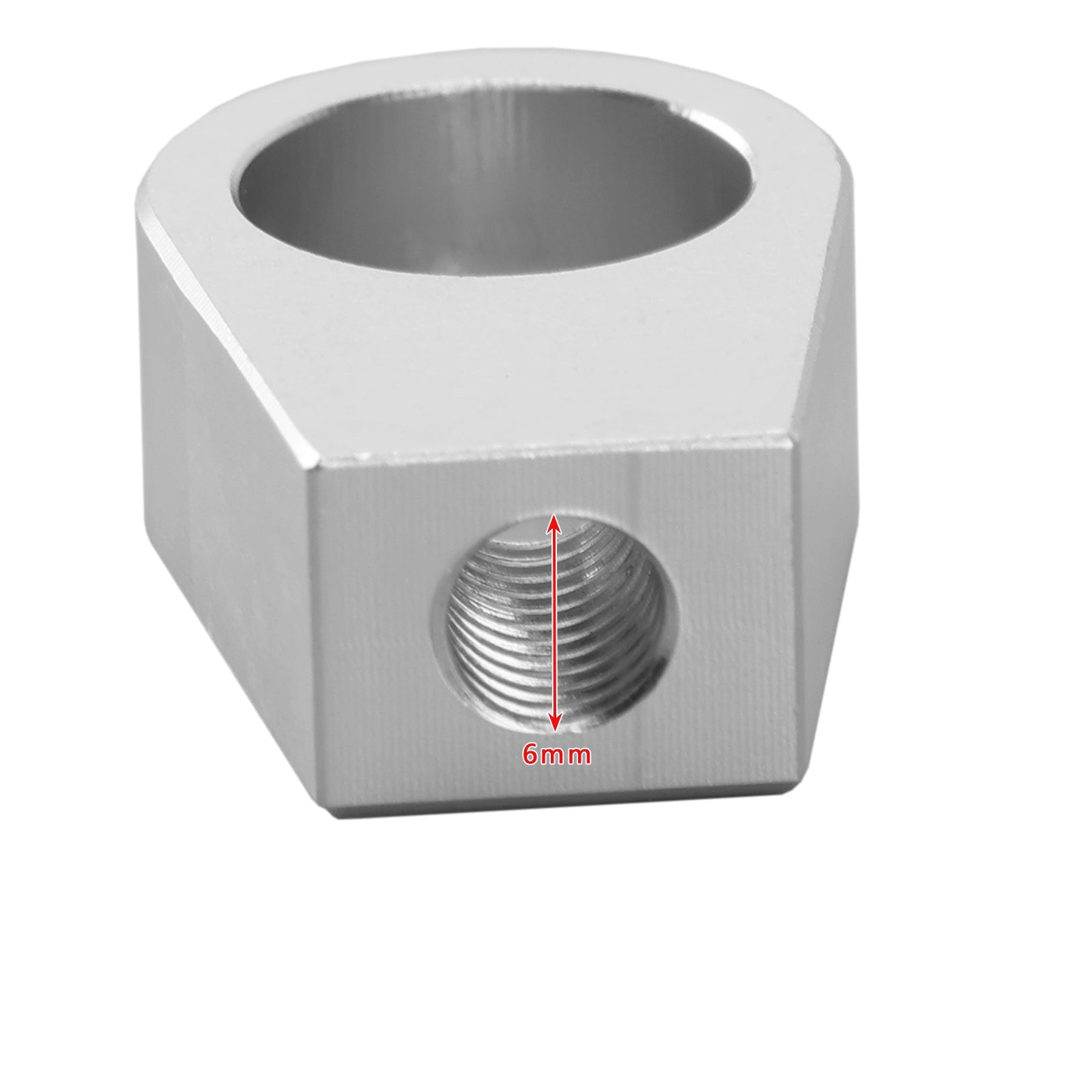 Forte punta di gambi dal cassonetto di inclinazione in alluminio da 6 mm per Polaris Rangers 2012-2019 (2 pezzi)