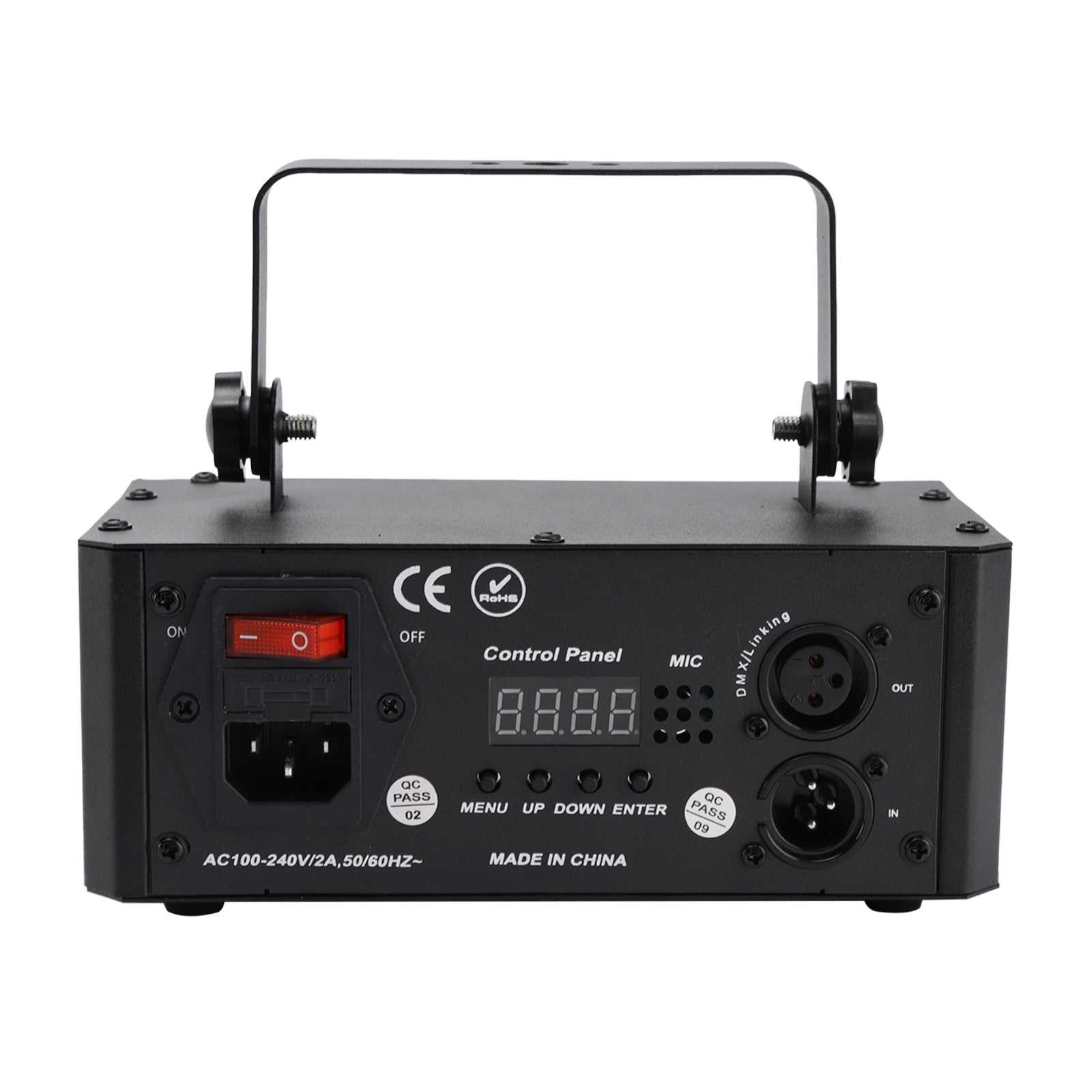 Système d'éclairage laser LED UV 6 en 1 pour scènes de discothèque et clubs