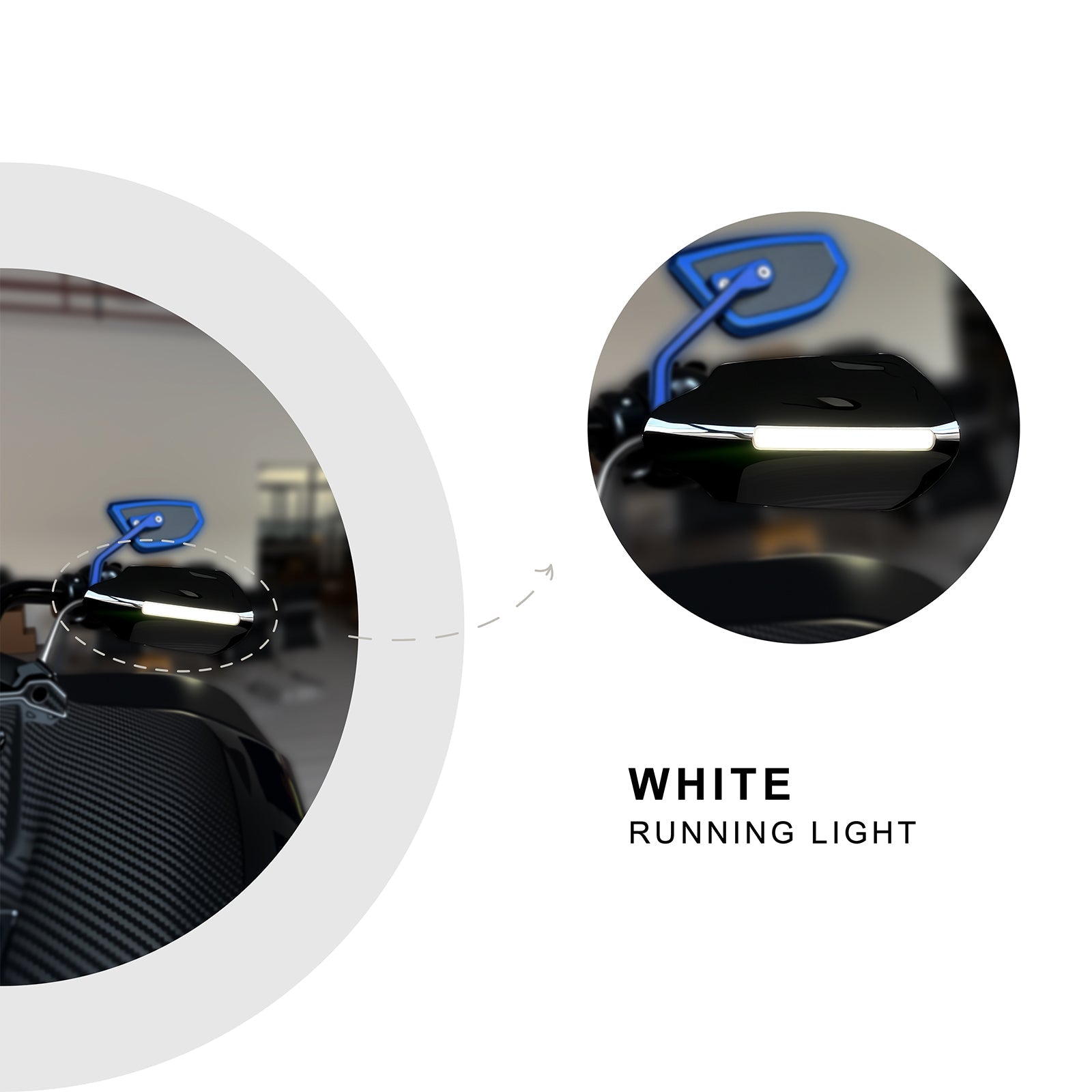 Protège-mains avec clignotant pour Touring Road Glide Limited CVO -FLTRKSE 2022-2023