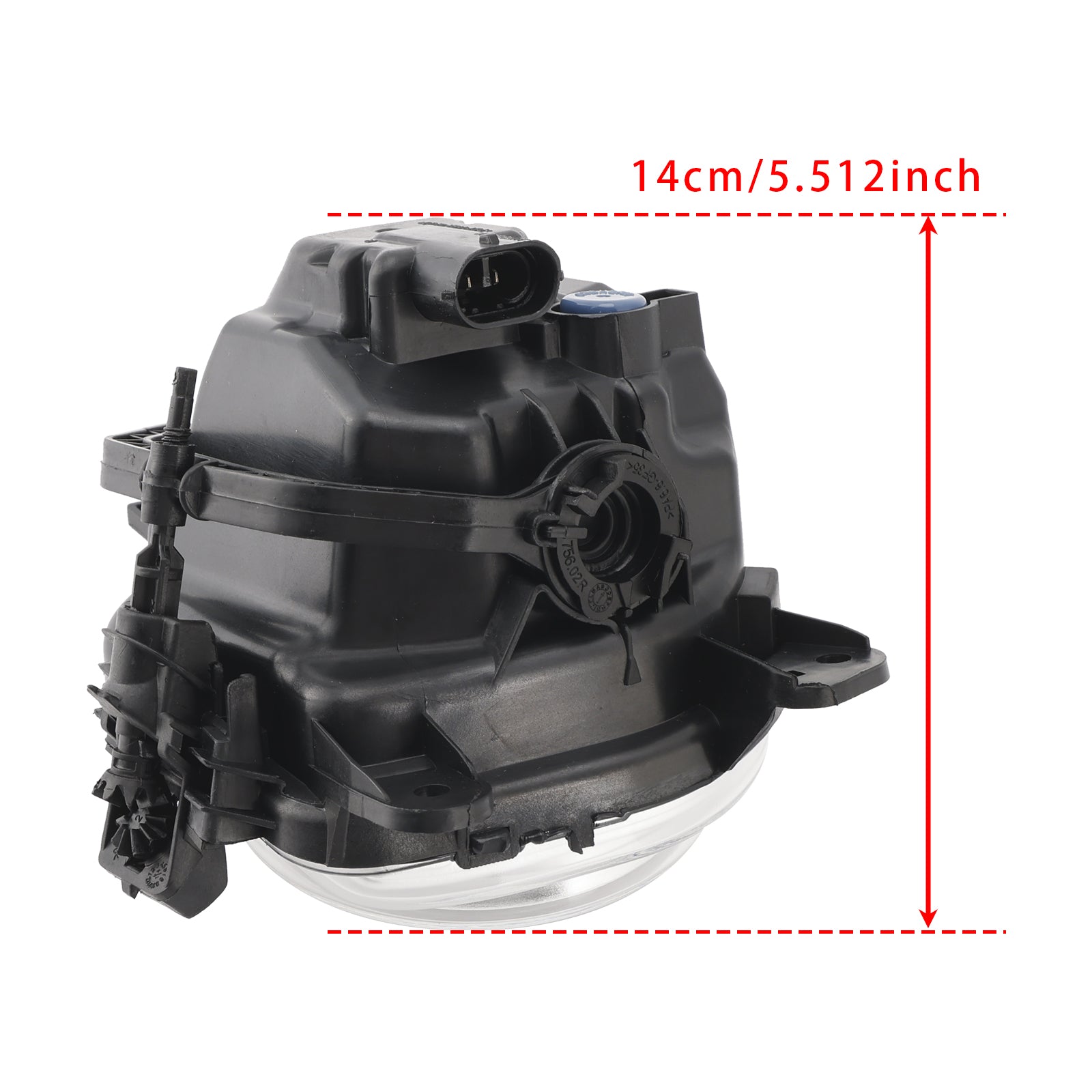 1 Fire Fog Light przed prawą do LED dla BMW X3 F25 X4 F26 X5 F15 X6 F16 63177317252