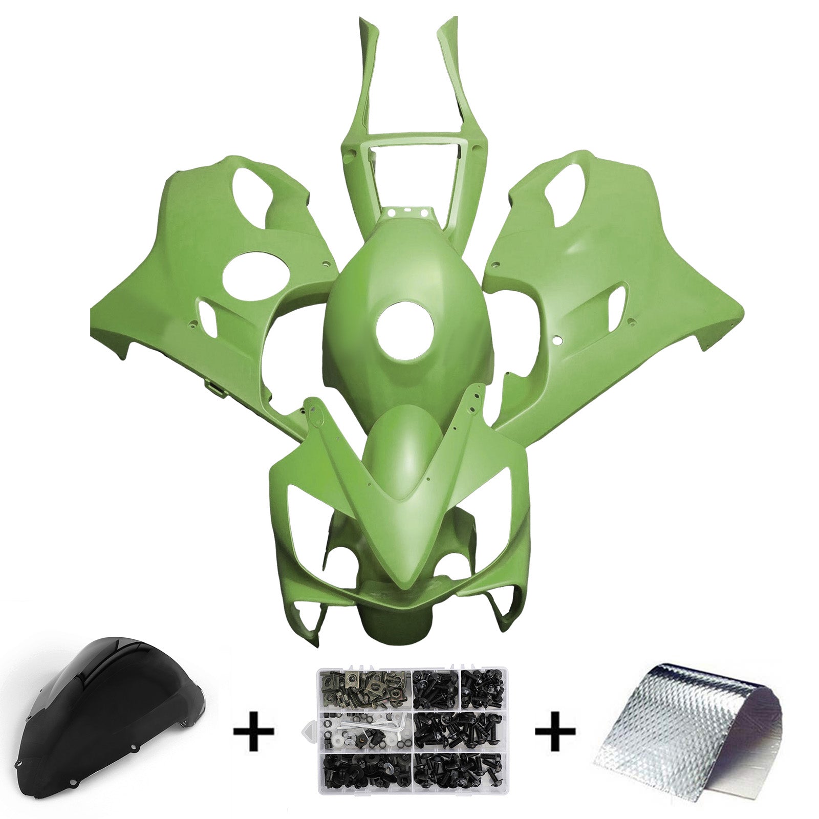 Injectie kuip kit carrosserie plastic abs voor Honda CBR600 F4I 2001-2003