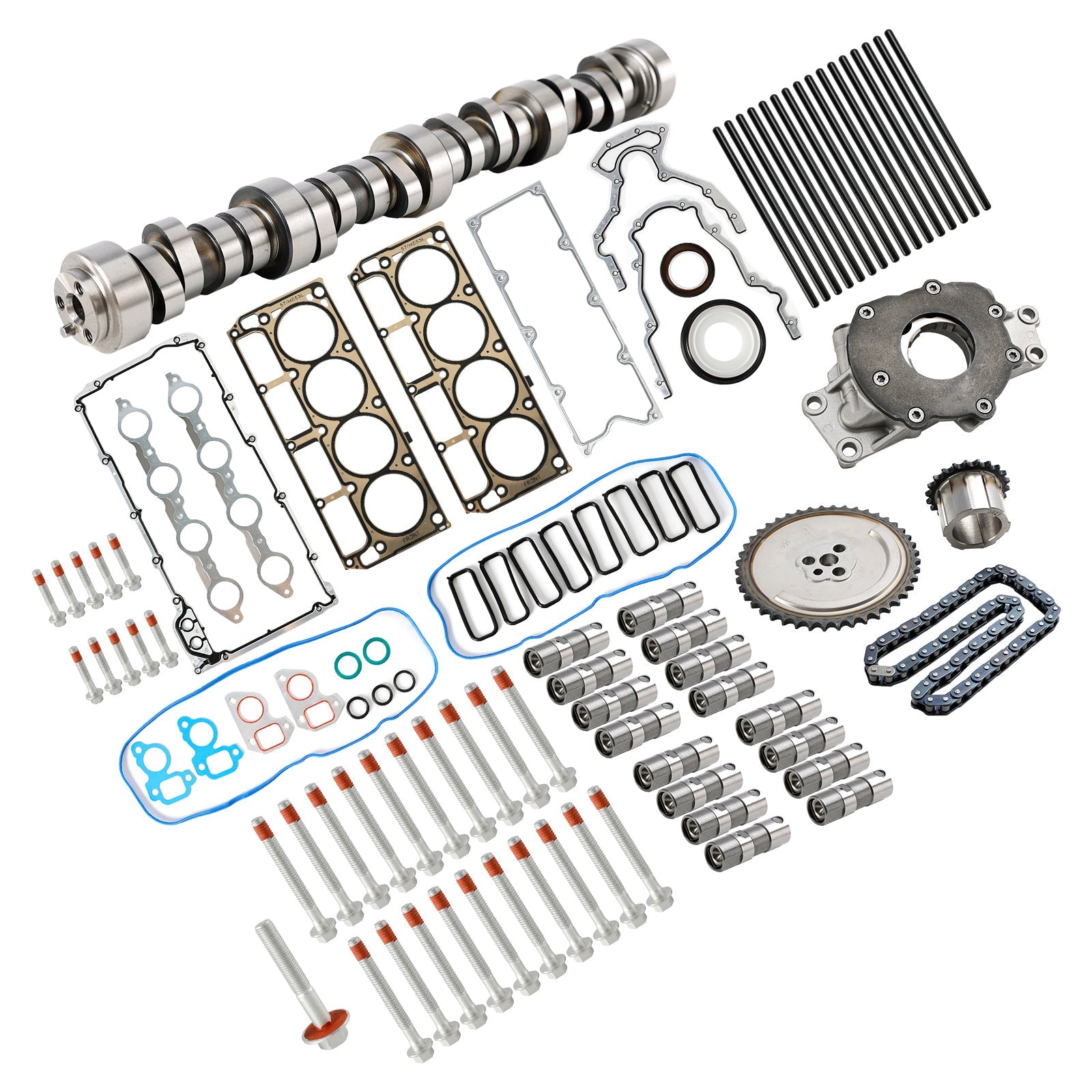 Sloppy Mechanics Stage 2 Kit de elevador de árbol de levas para motores Chevy LT1 y 305-350 1993-1997