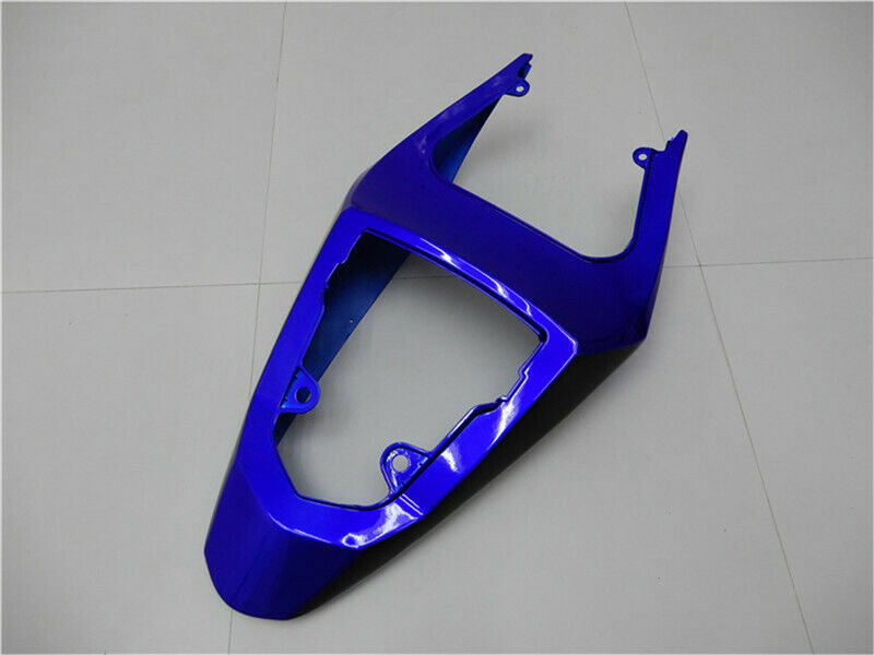 Kit de carénage en plastique moulé par injection bleu et noir pour Suzuki GSXR600/750 2004-2005