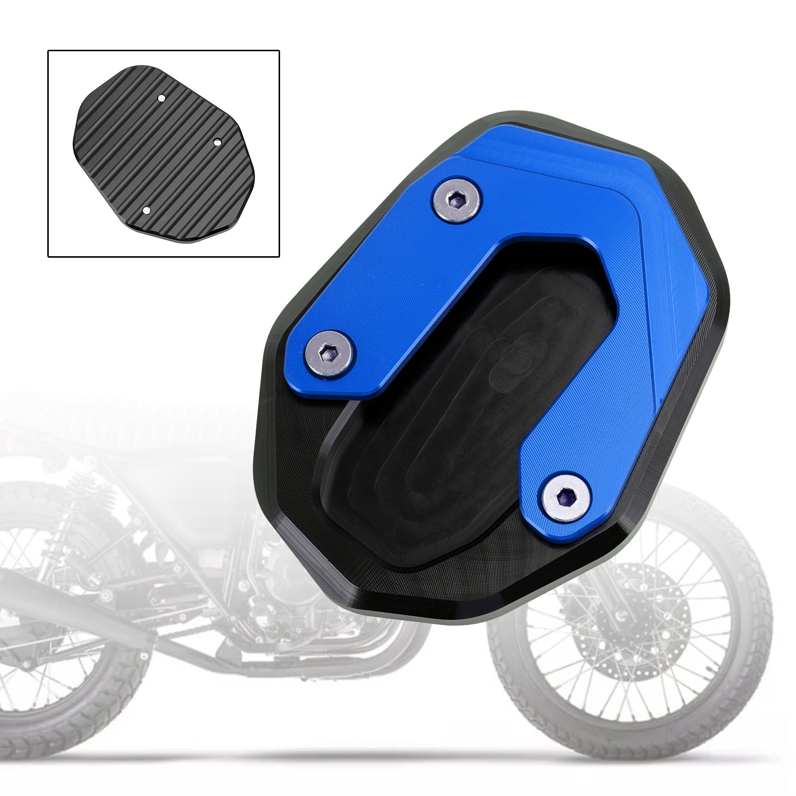 Agrandir Béquille Latérale Extension Plaque pour Ducati Scrambler 800/1100 15-20