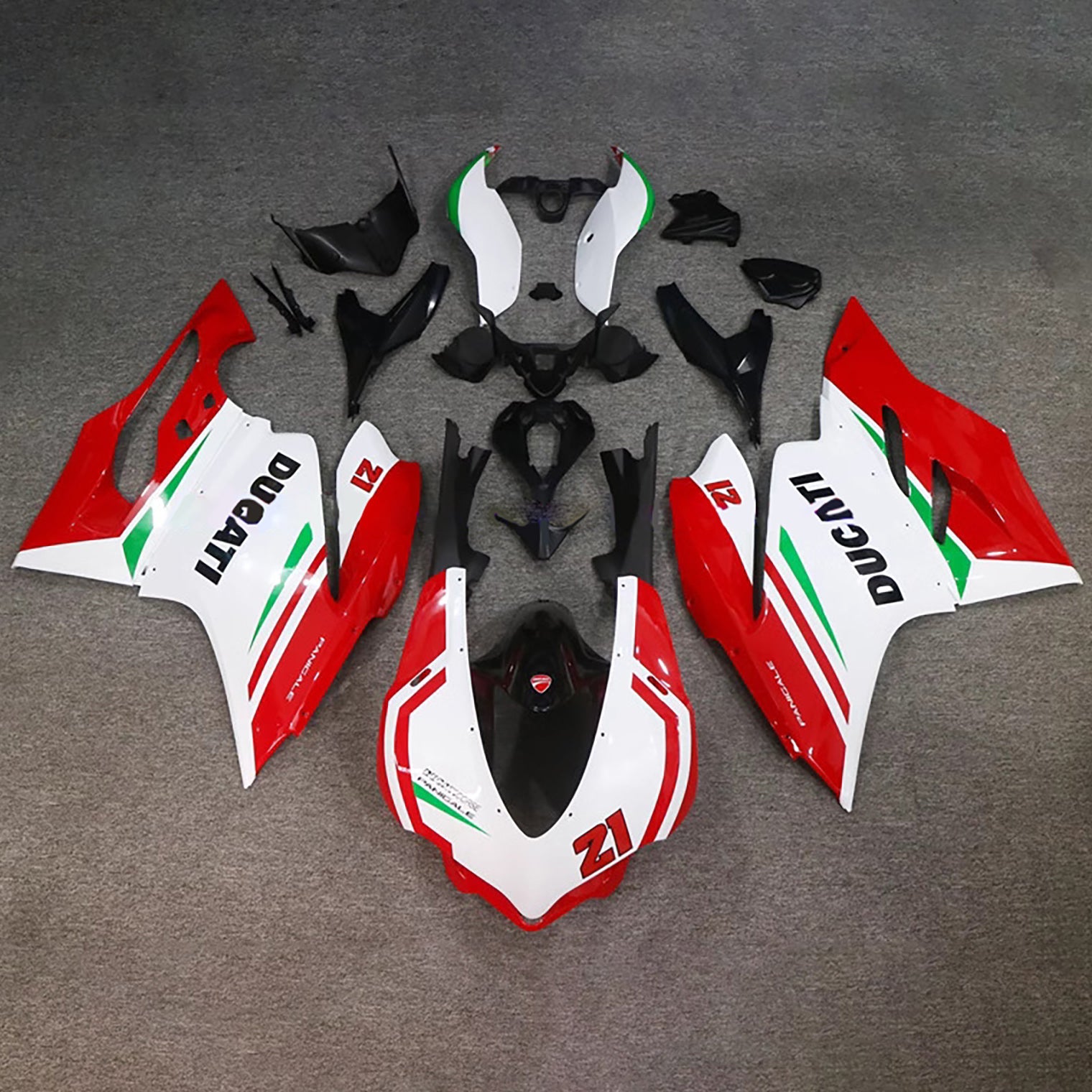 Kit de carénage d'injection Ducati 1299 2015-2020 Carrosserie Plastique ABS
