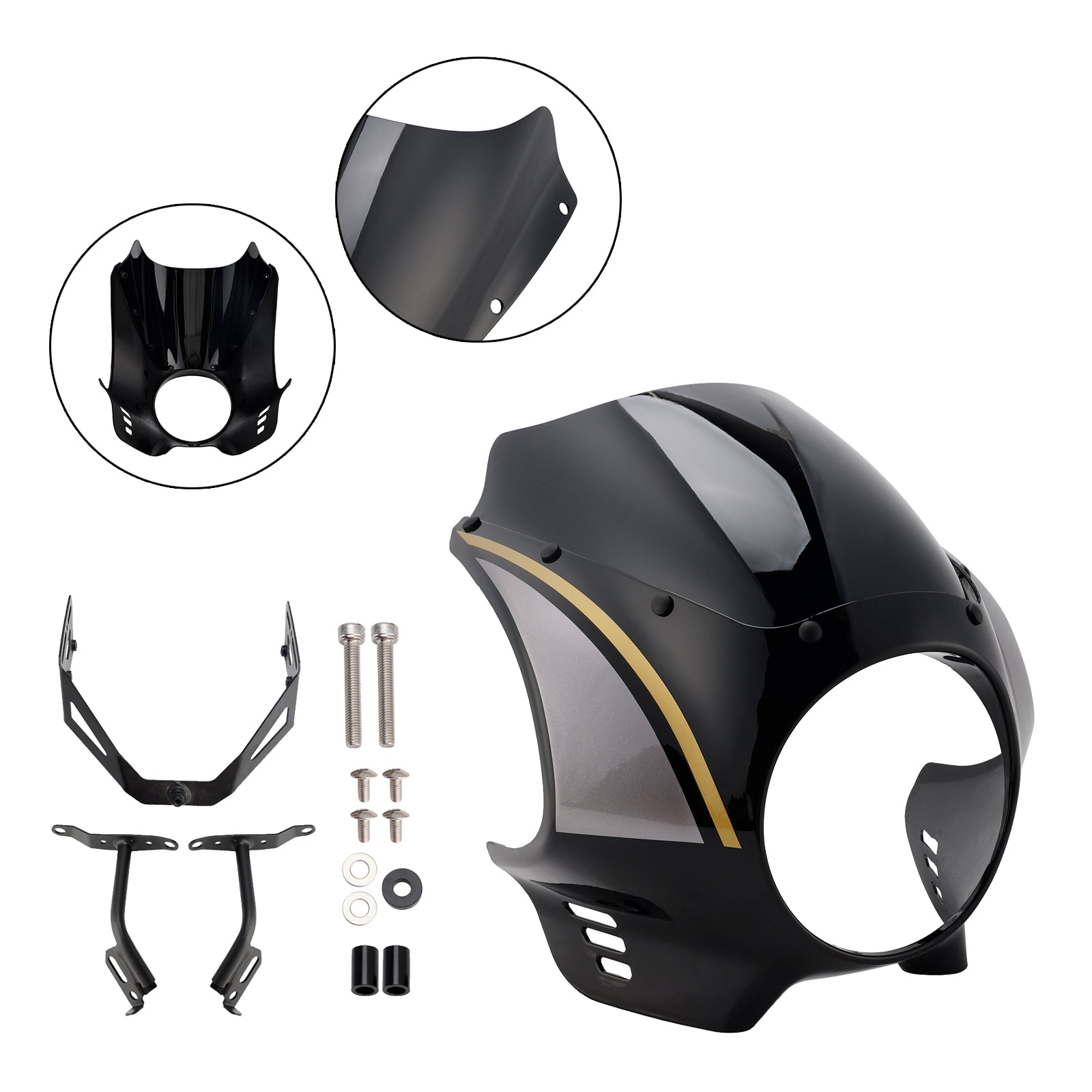 Parabrisas y carenado de faro para Yamaha XSR900 (2022-2025)