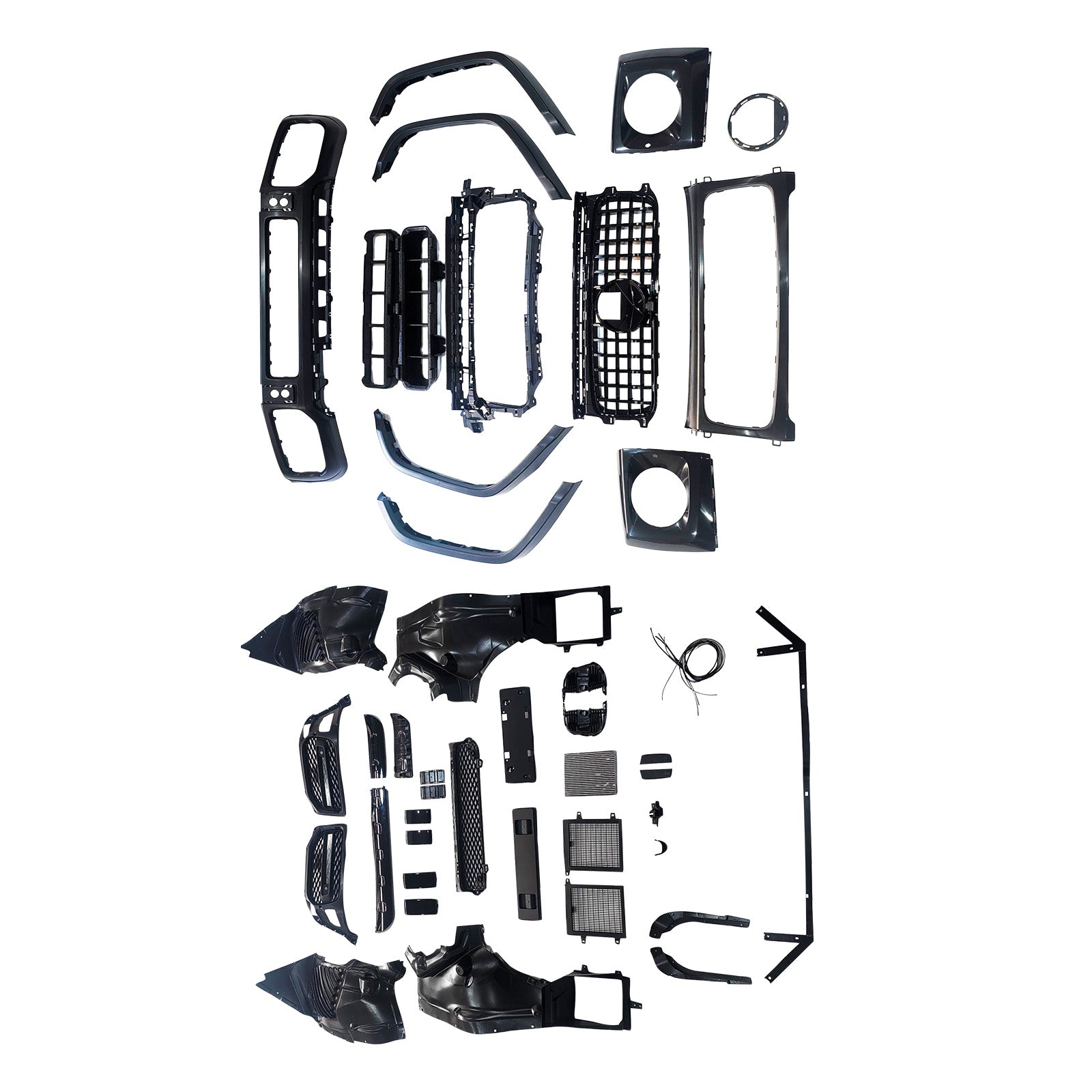 Kit carrosserie style G63 AMG pour Mercedes-Benz W464 (2019-2023)