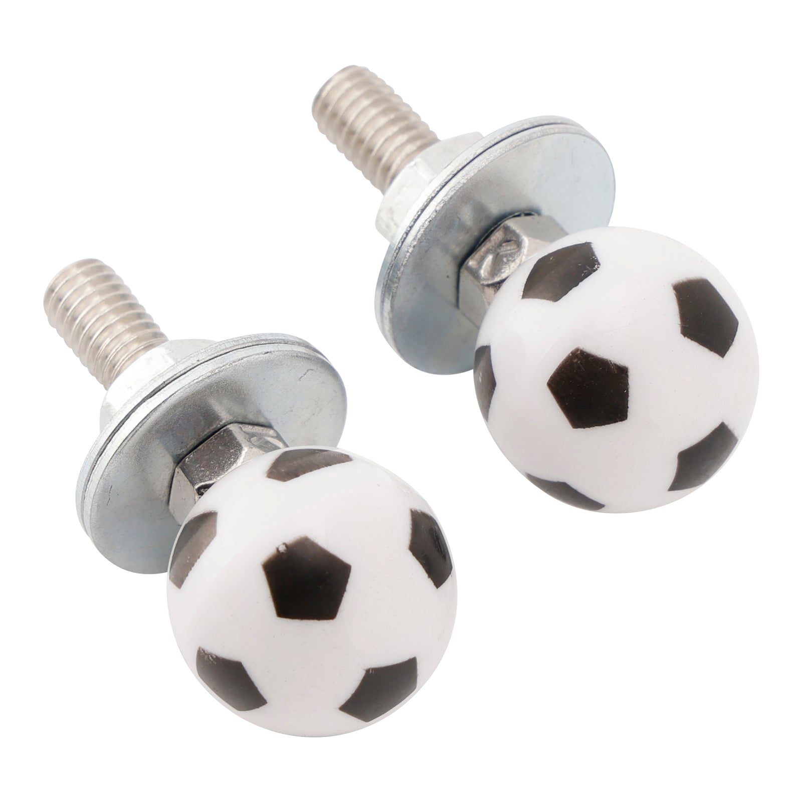 2 pernos de placa de plástico personalizados para motocicleta, helicóptero, triciclo