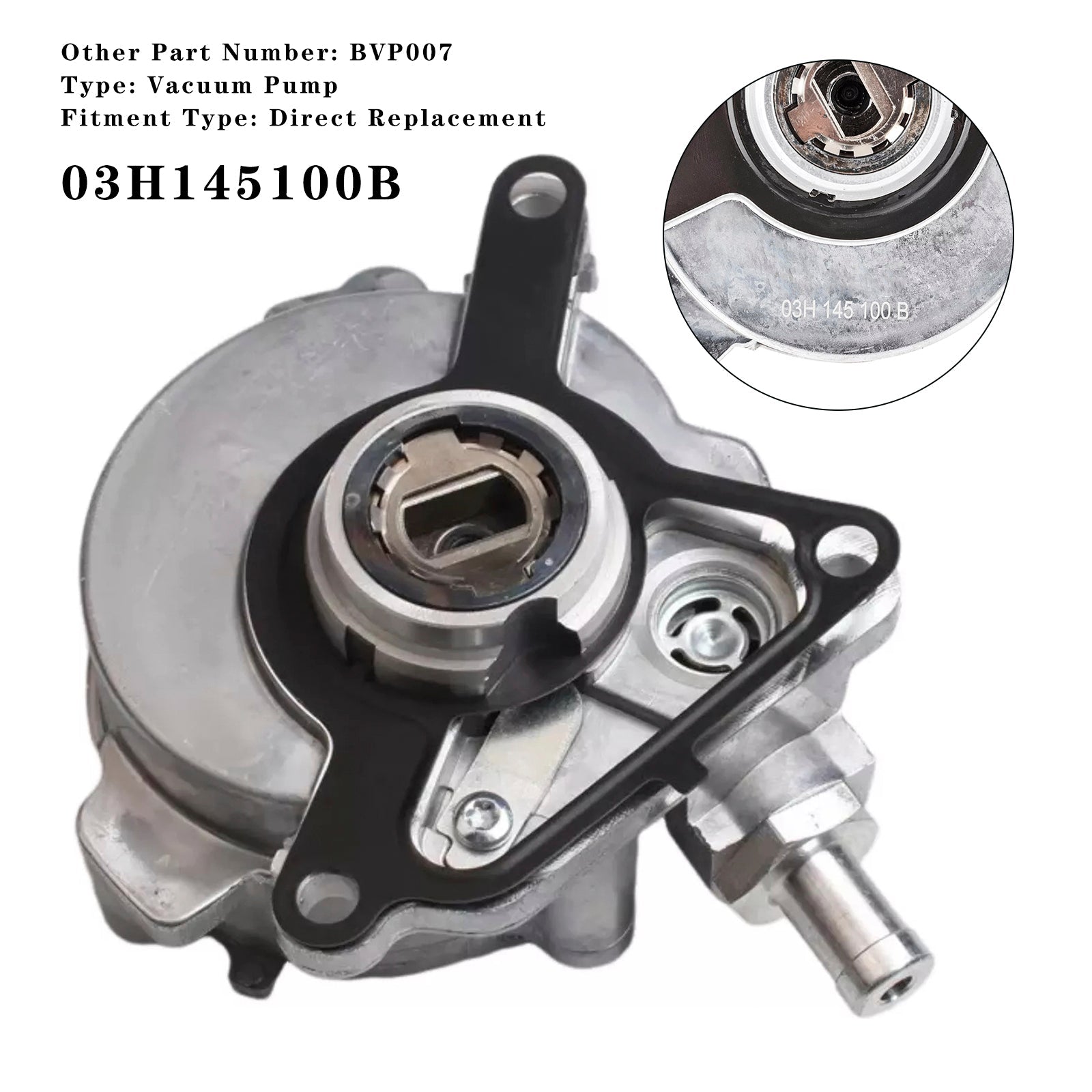 Bomba de vacío 03H145100B BVP007 para Audi Q7 2007 3.6 Motor de gasolina (BHK)