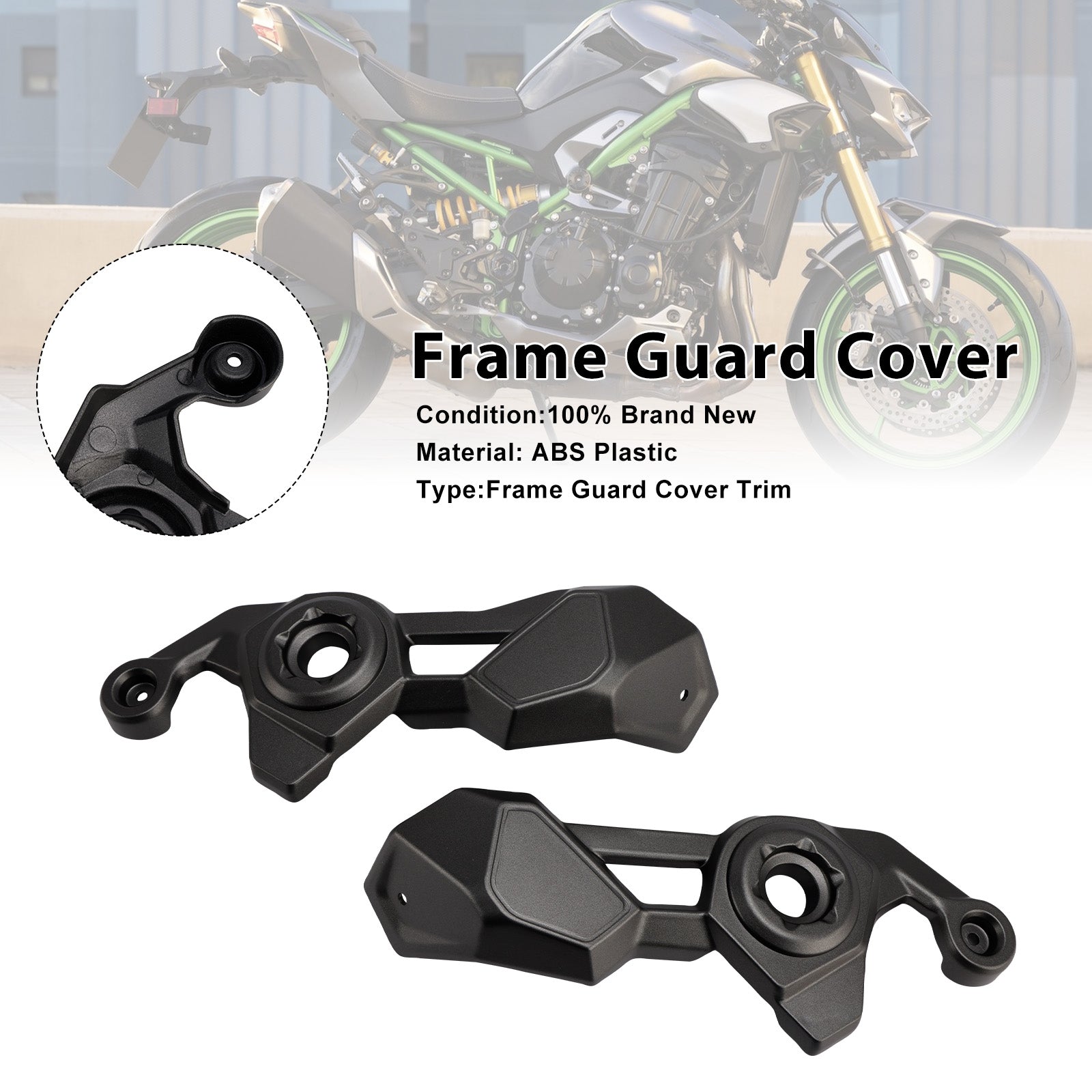 Carénage de protection latérale de cadre pour Kawasaki Z900 2025-2026