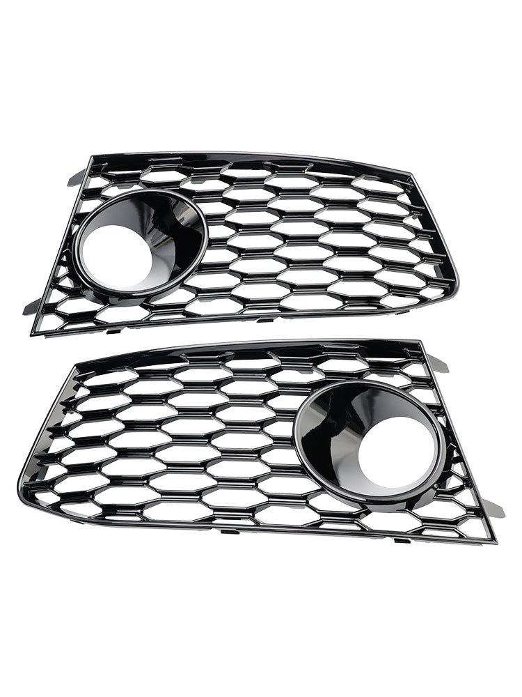 Paire de couvre-calandres de phares antibrouillard pour pare-chocs avant Audi RS7 2014-2018