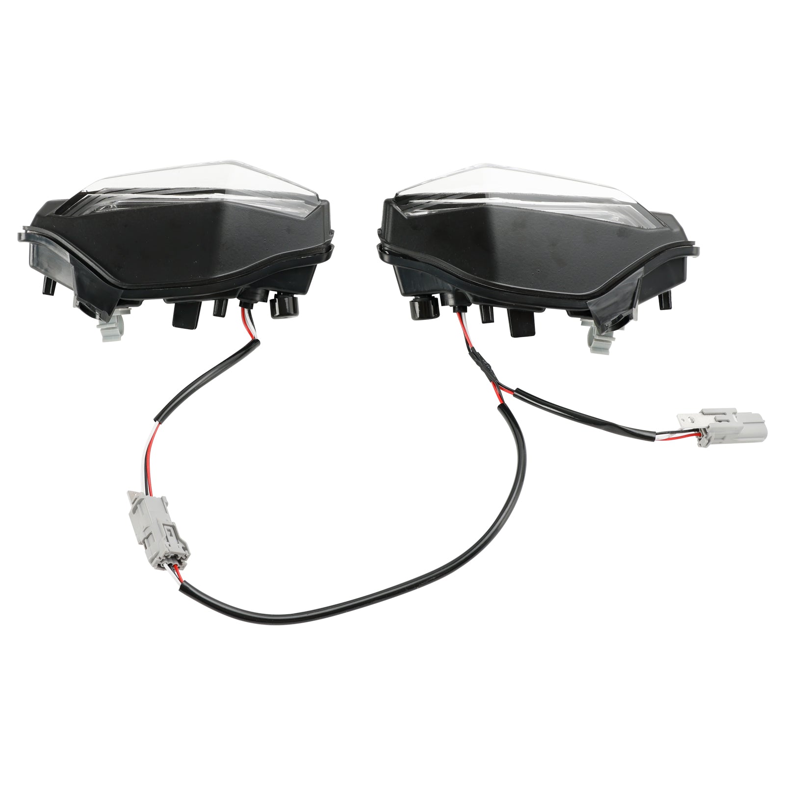 Grid di protezione della testa prima del LED trasparente per Yamaha YZF-R1 YZF R1 2020-2023