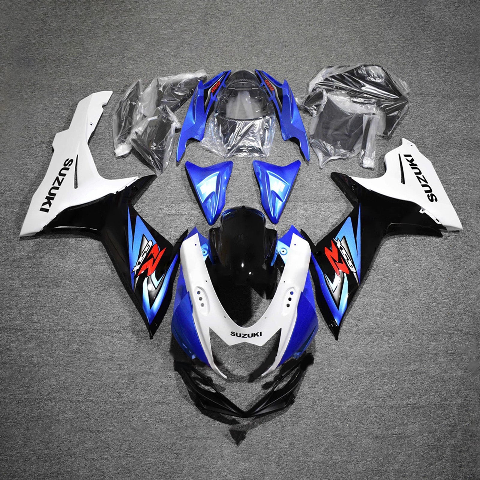 Kit de carénage injecté en plastique ABS pour Suzuki GSXR 600/750 2011-2026 K11