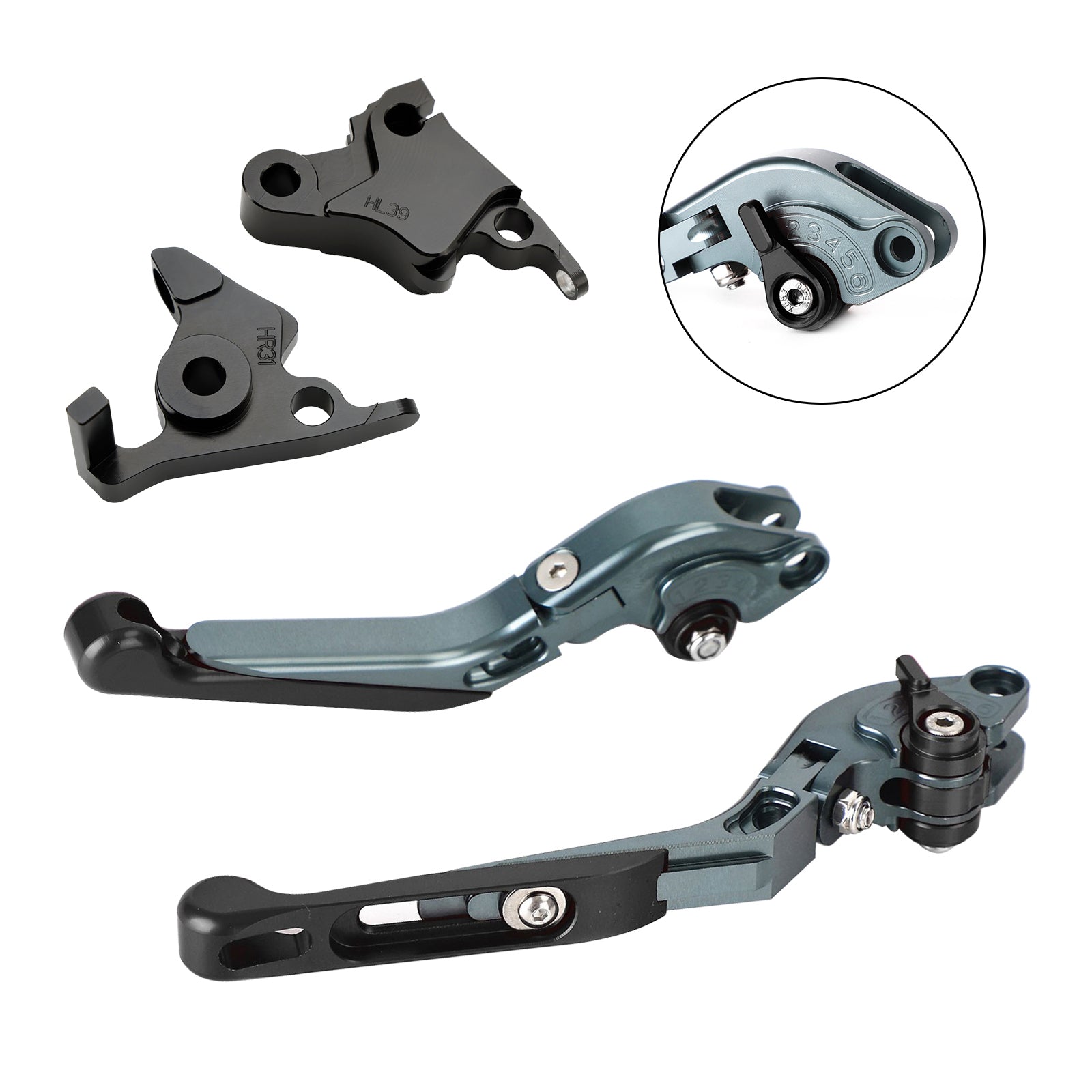 Levier de frein d'embrayage réglable pour CFMOTO 450SS 450SR 21-23 450NK 23-24