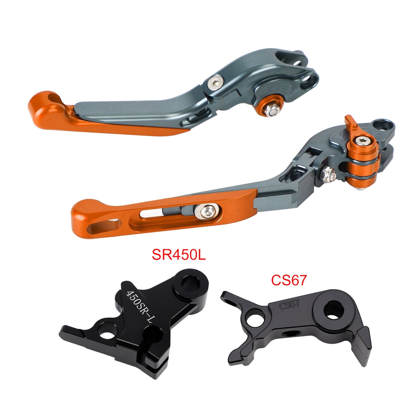 Levier de frein et d'embrayage réglable compatible avec VOGE DS900X 900DSX 2024-2026