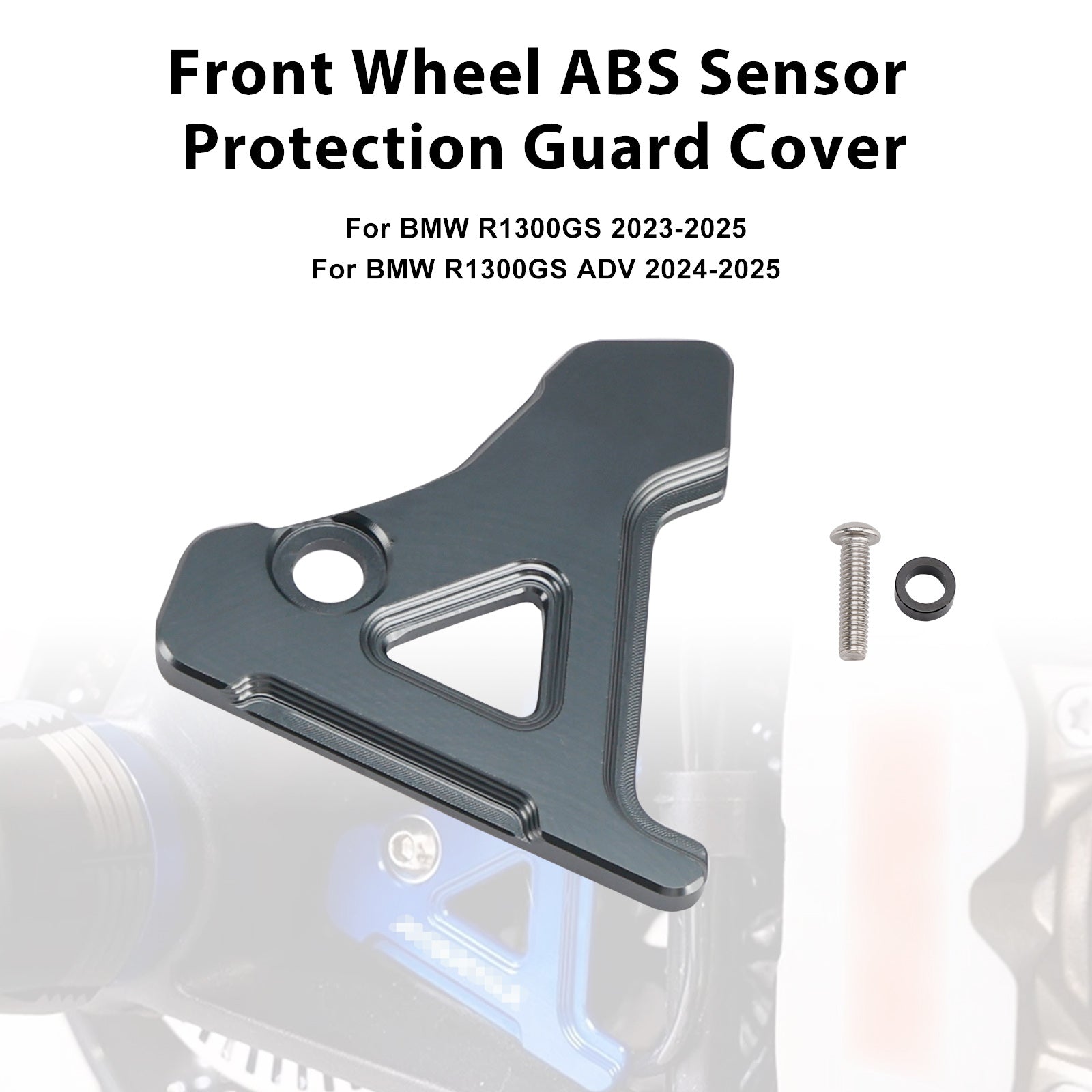 Protection du capteur ABS de roue avant pour BMW R1300GS / ADV 2023-2025