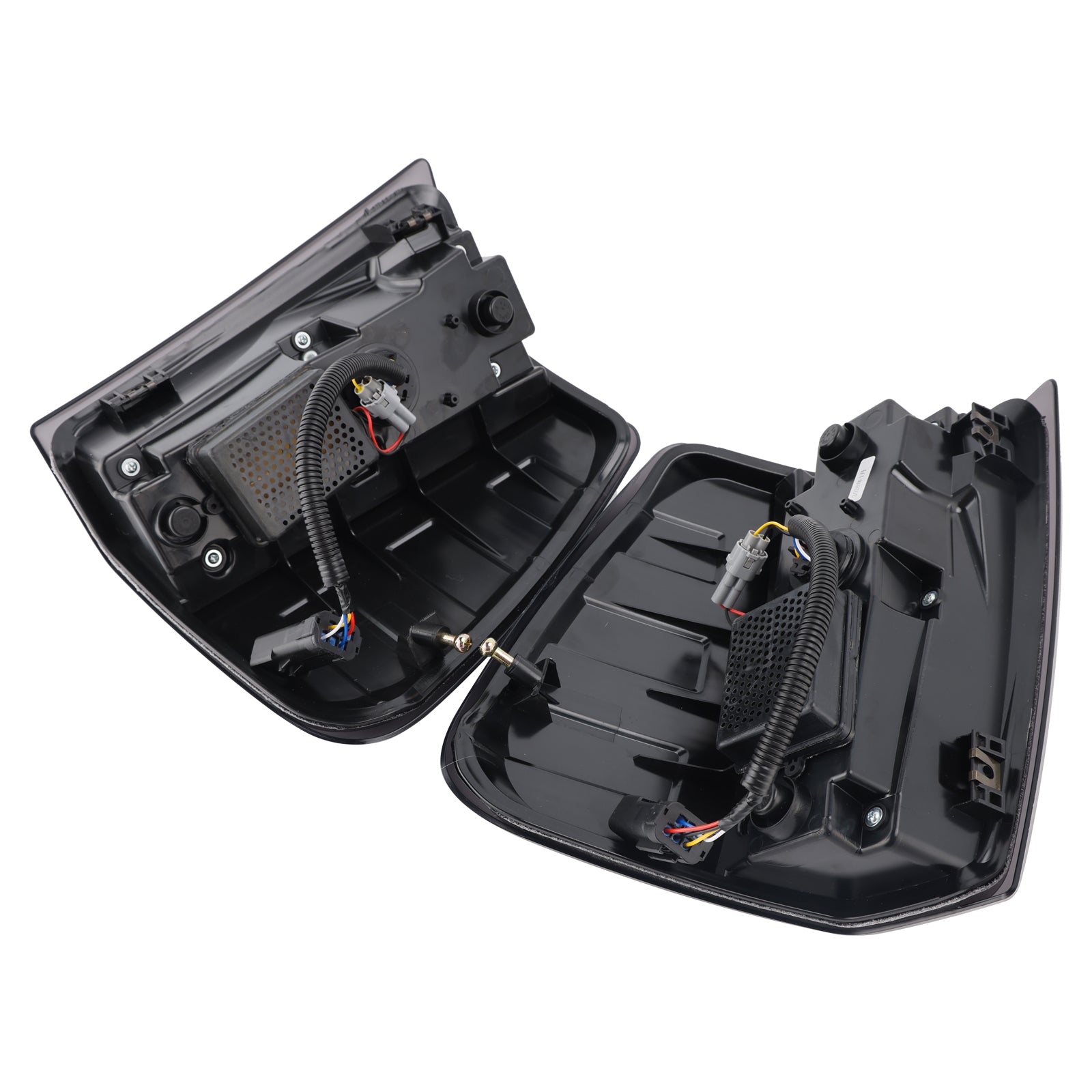 Feux arrière de freinage noirs fumés pour Jeep Grand Cherokee (1999-2004), lot de 2