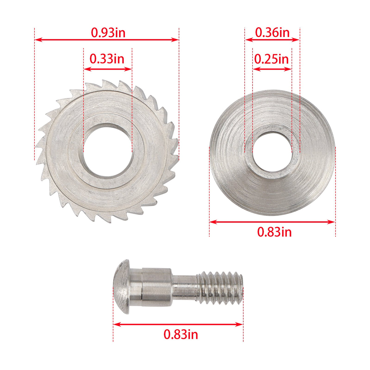 Kits de rechange pour lames et engrenages KT2326 pour ouvre-boîtes électriques 203 et 266