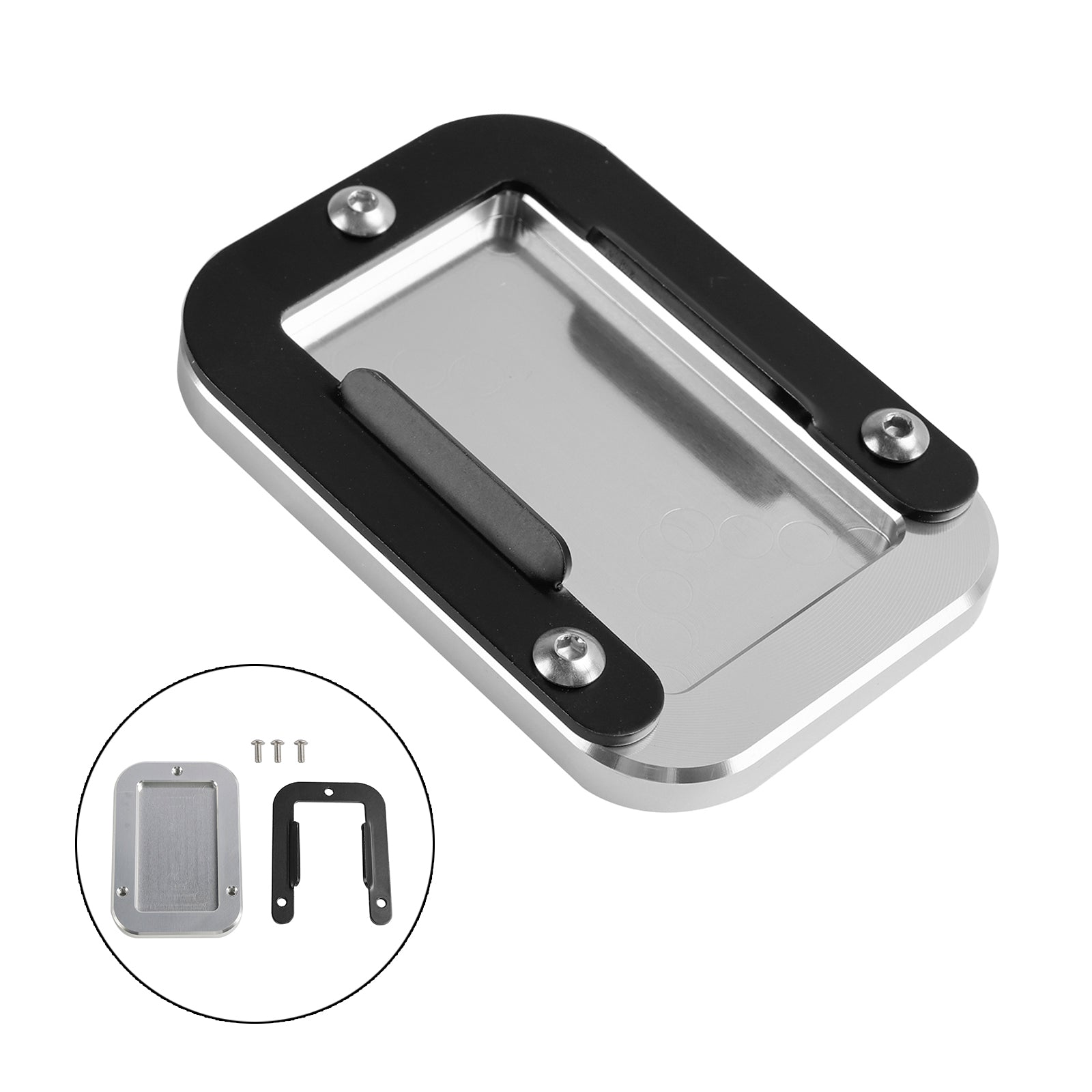 Plaque d'agrandissement de béquille pour INTERCEPTOR 650 2018-2023 GT 650 2019-2023