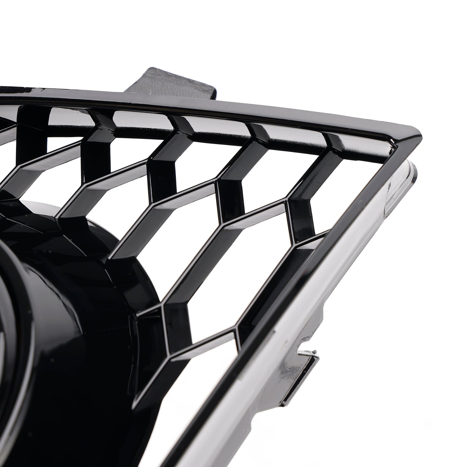 Grille de protection antibrouillard en nid d'abeille noire pour pare-chocs avant Audi A1 2010-2014