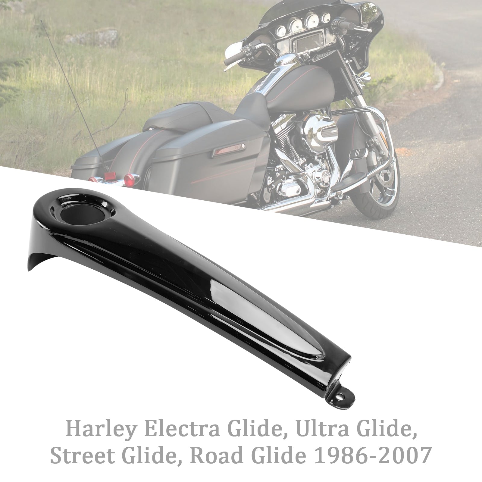 1986-2007 Harley Electra Glide, Ultra Glide, Street Glide, Road Glide Réservoir Cap Cover Panel Carénage