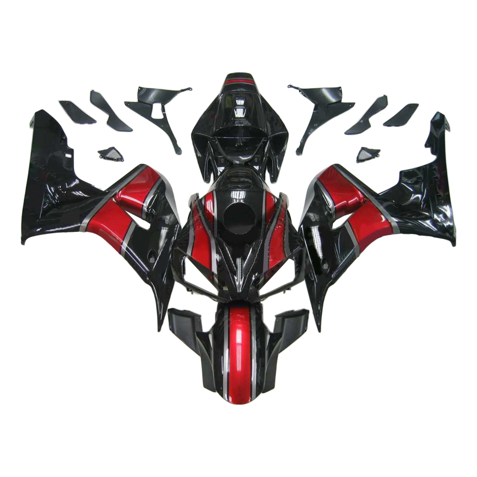 Kit de carénage par injection, carrosserie en plastique ABS pour Honda CBR1000RR 2006-2007