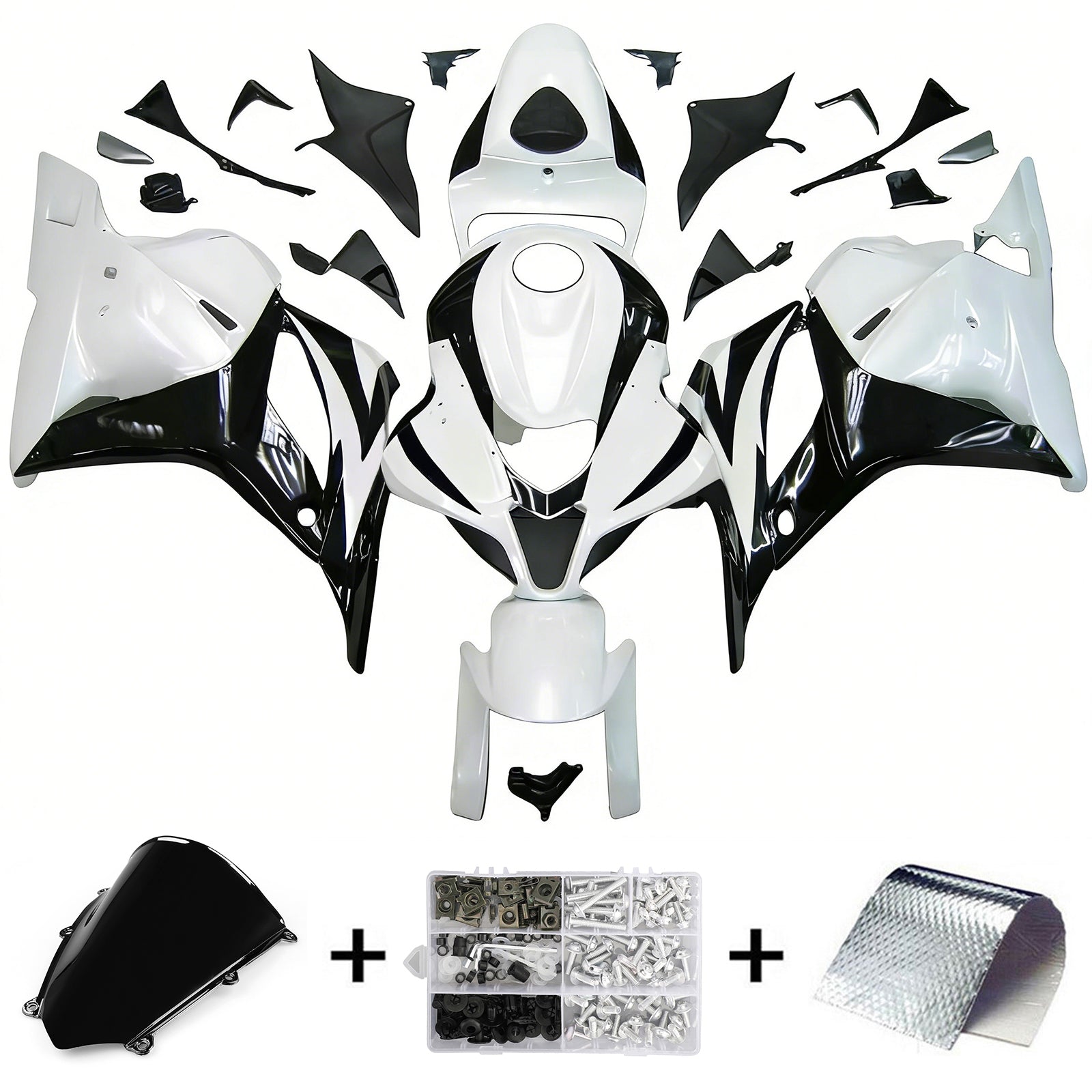 Kit de carénage à injection en plastique ABS pour Honda CBR600RR 2009-2012 F5
