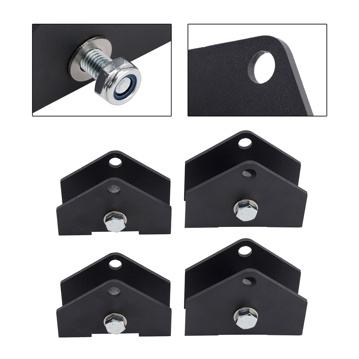 Kit de rehaussement avant et arrière de 2 pouces pour suspension Polaris RZR 800 EFI RZR 4 800 (2008-2014)