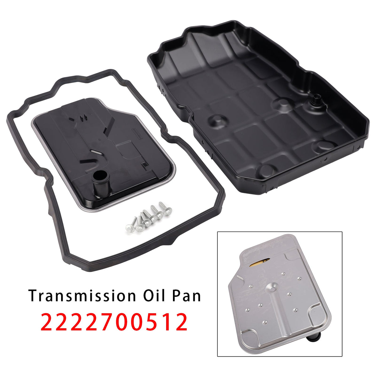 Carter d'huile de transmission avec joint et kit filtre 722.9 pour Mercedes-Benz Classe G (W463) 2003-2018