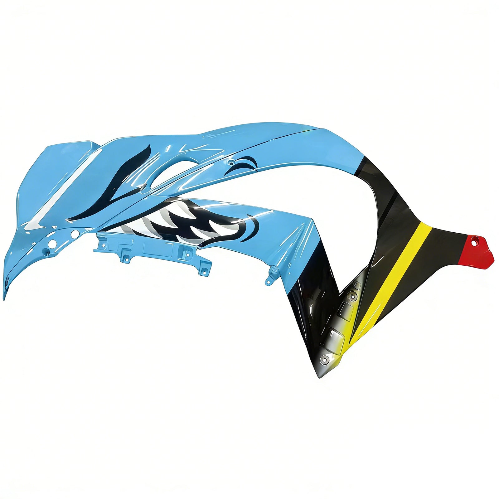 Kit de carénage en plastique ABS injecté compatible avec Kawasaki ZX10R 2016-2020