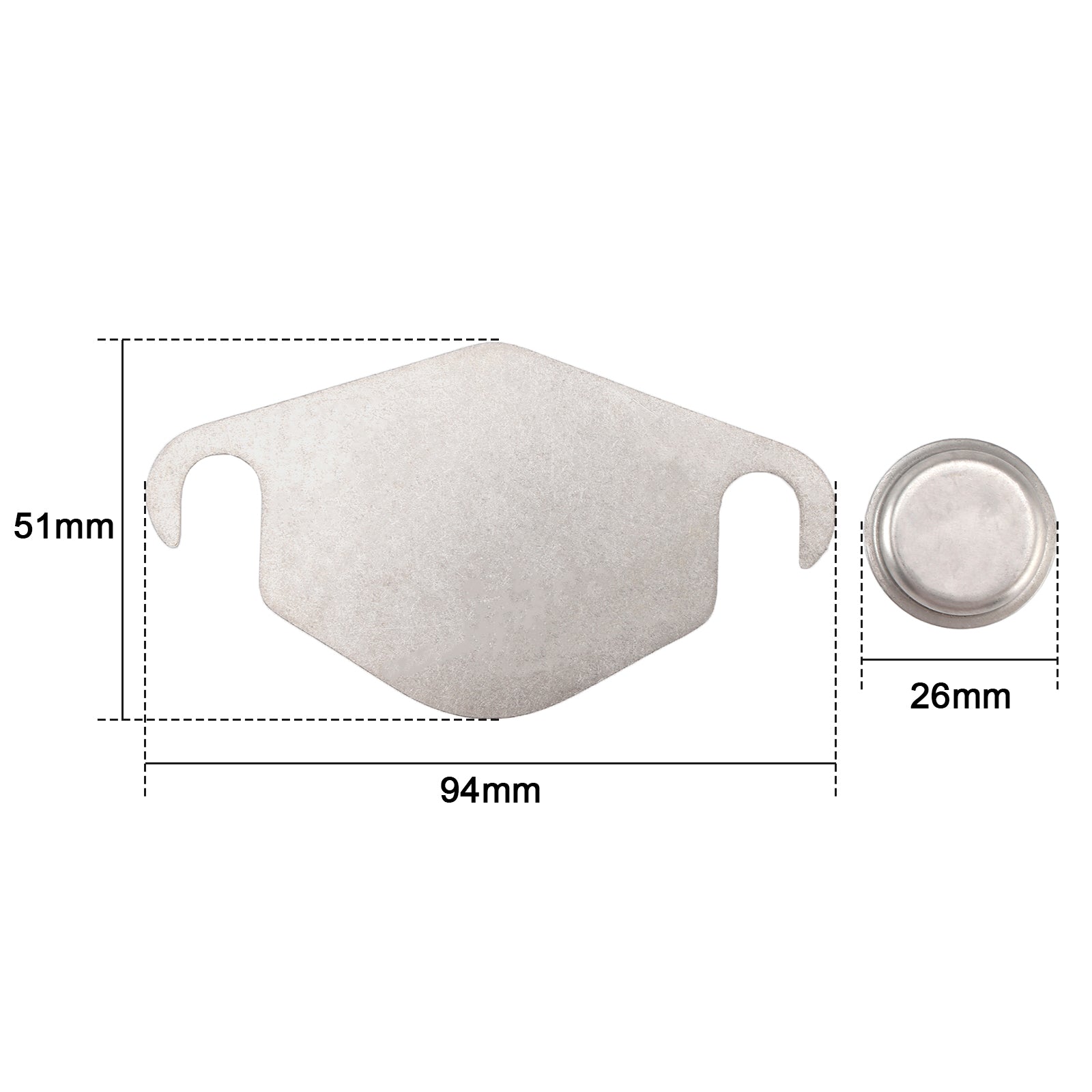 Plošča&Zaporni čep ventila EGR za BMW N47N N57N B37 B47 B57 116 118 120 125 318 320 520