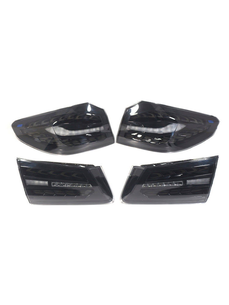 Luci posteriori a LED fumo per BMW 5 G30 G38 L&R 2018-2020, assemblaggio di luci posteriori 63217376469 63217376470