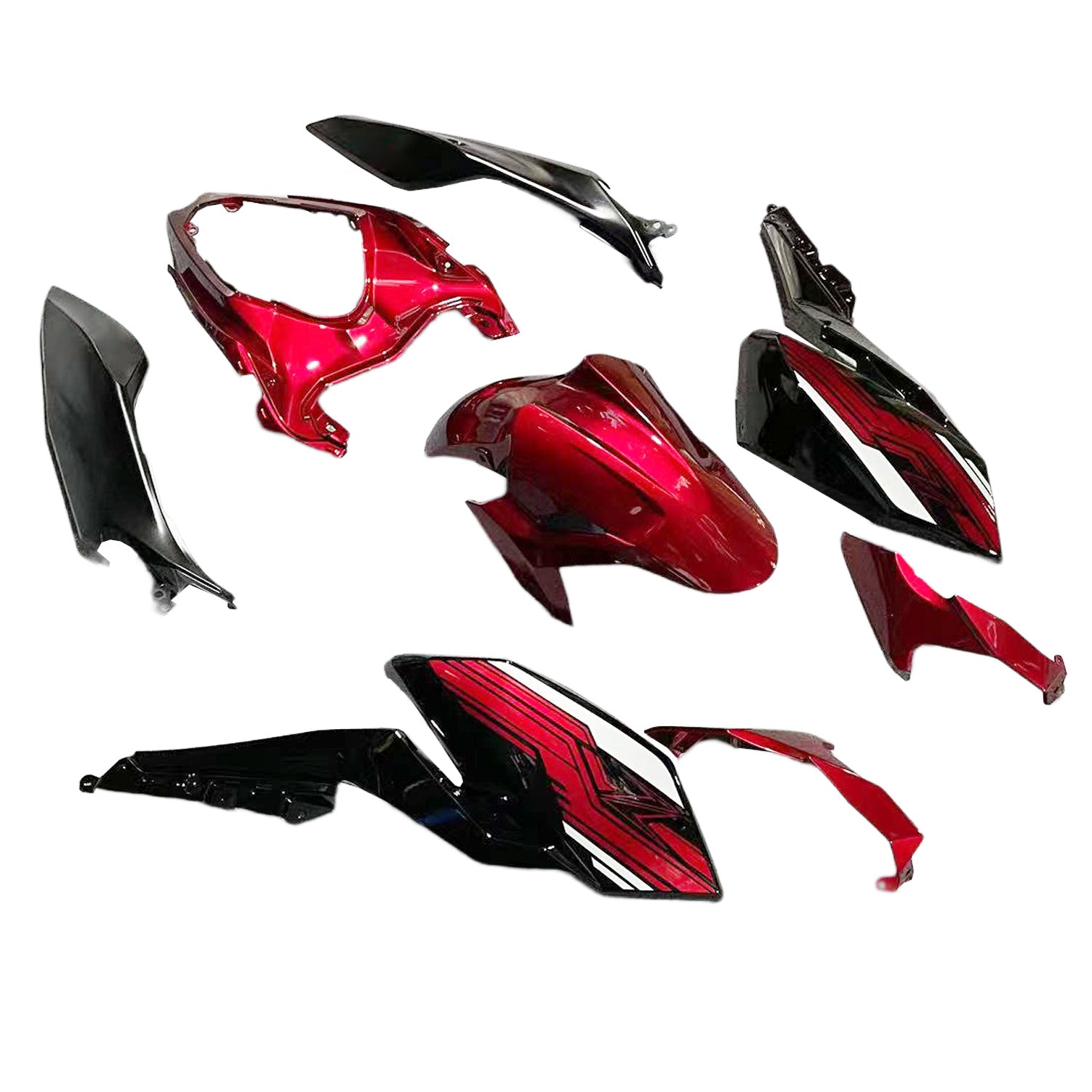 Injection carénage kit carrosserie plastique ABS fit pour Kawasaki Z400 2018-2024