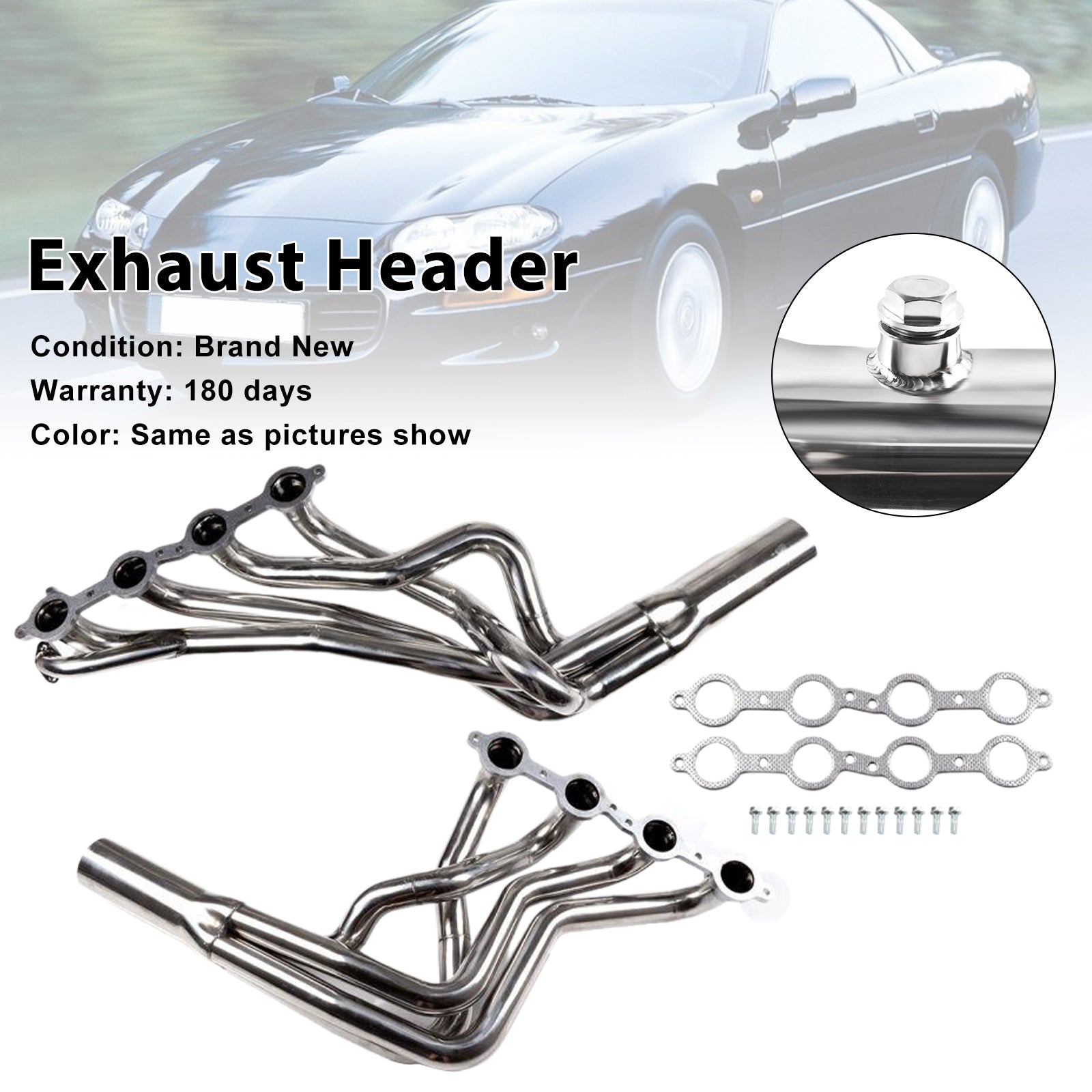 Kolekcjoner&Układ wydechowy do Chevroleta Camaro i Pontiaca Firebird 5.7L z lat 1998-2002