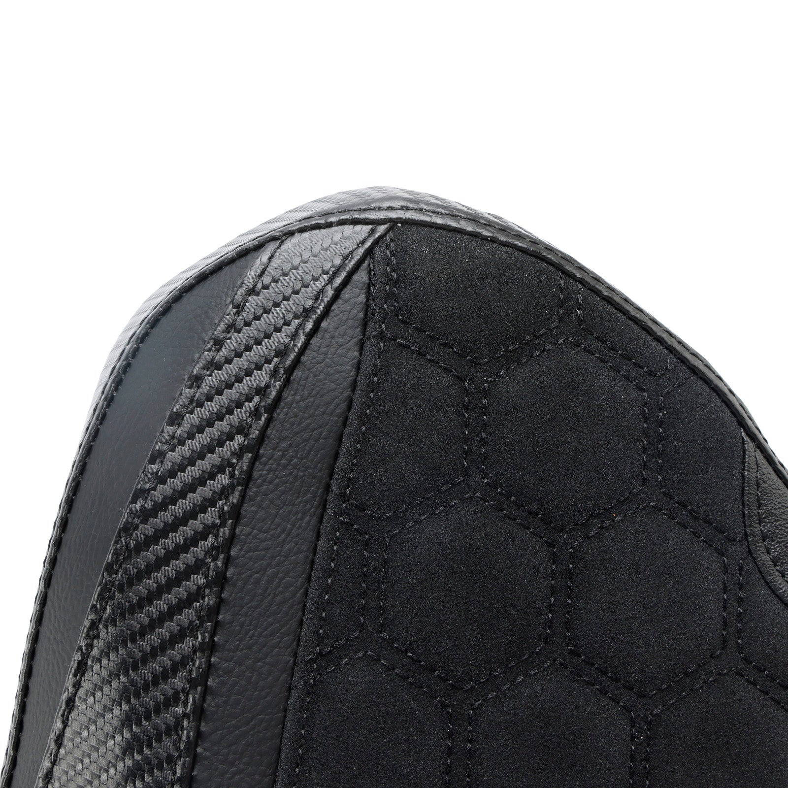 Cuscino del quartier generale davanti al raider in poliuretano nero per Kawasaki Ninja ZX-4R ZX-4RR 2023