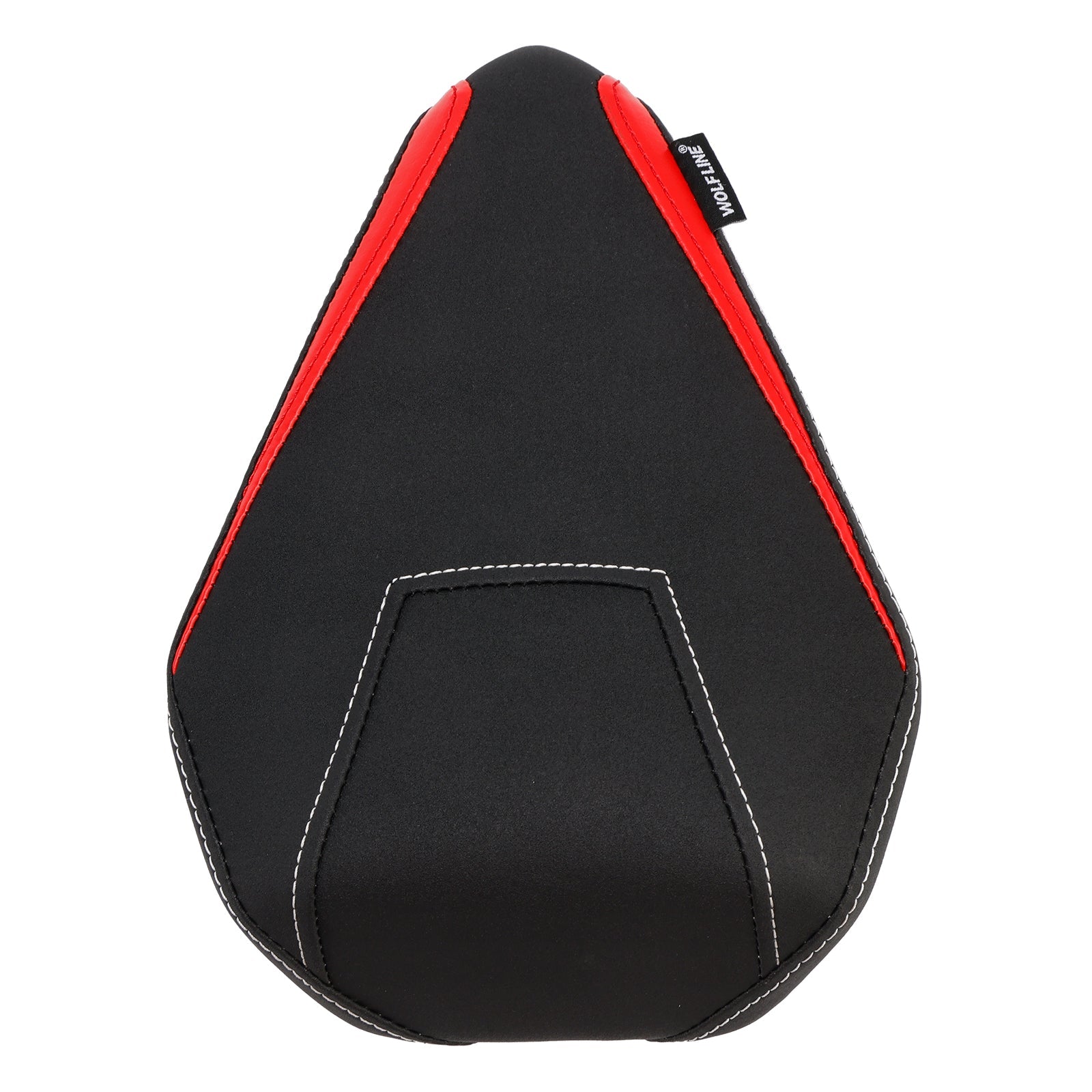Cojín de asiento del pasajero trasero rojo para Honda CBR1000RR-R 2020, 2021, 2022 y 2023