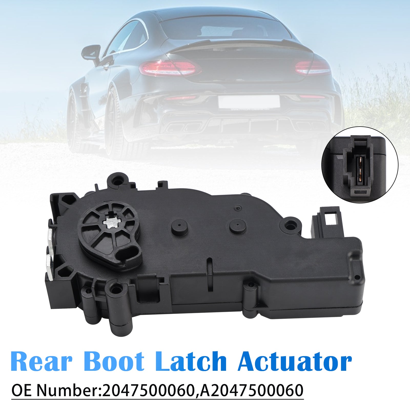 Actionneur de verrouillage de coffre arrière A2047500060 pour Mercedes Classe C C63 AMG GL350