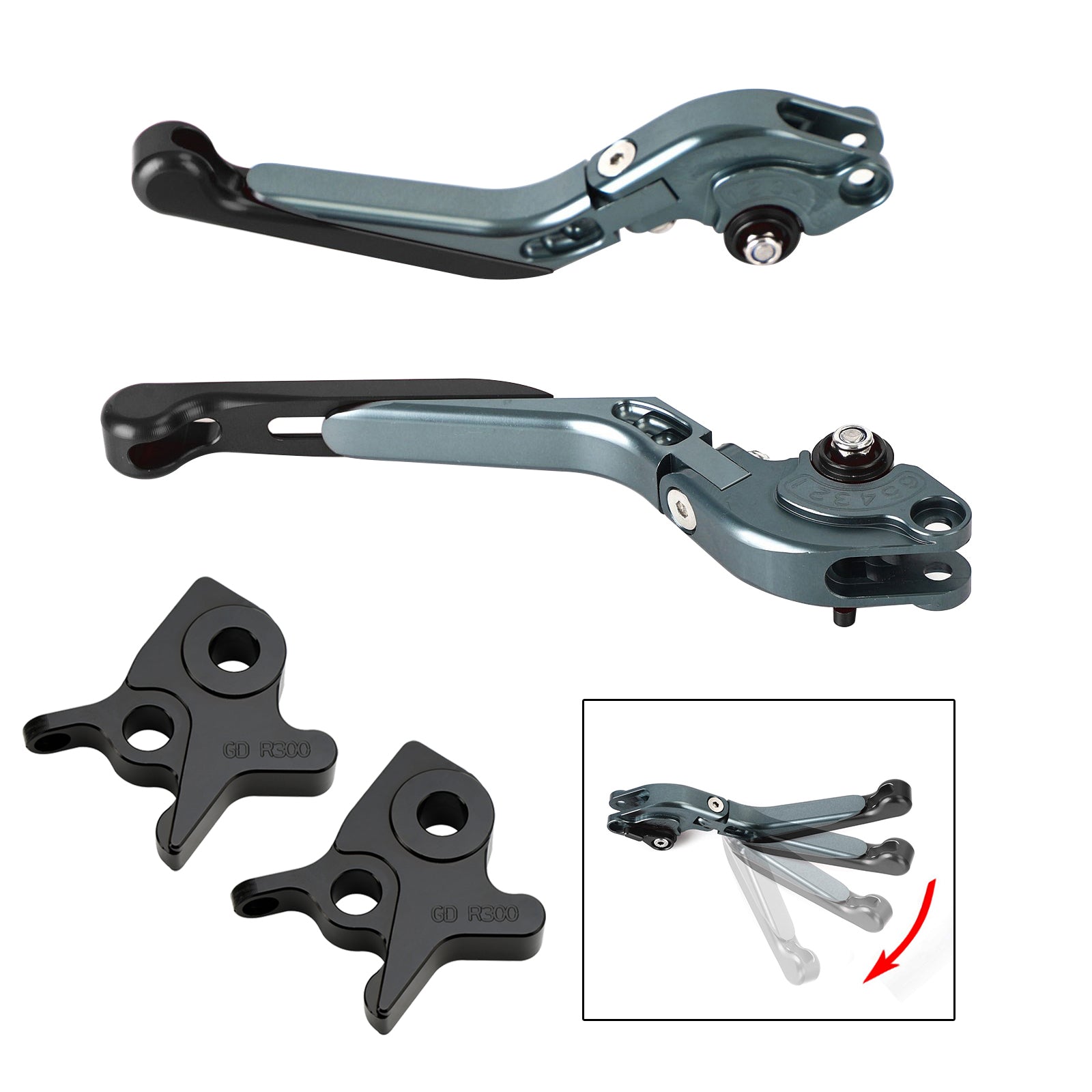 Palanca de freno de embrague ajustable Kymco AK550 2017-2022
