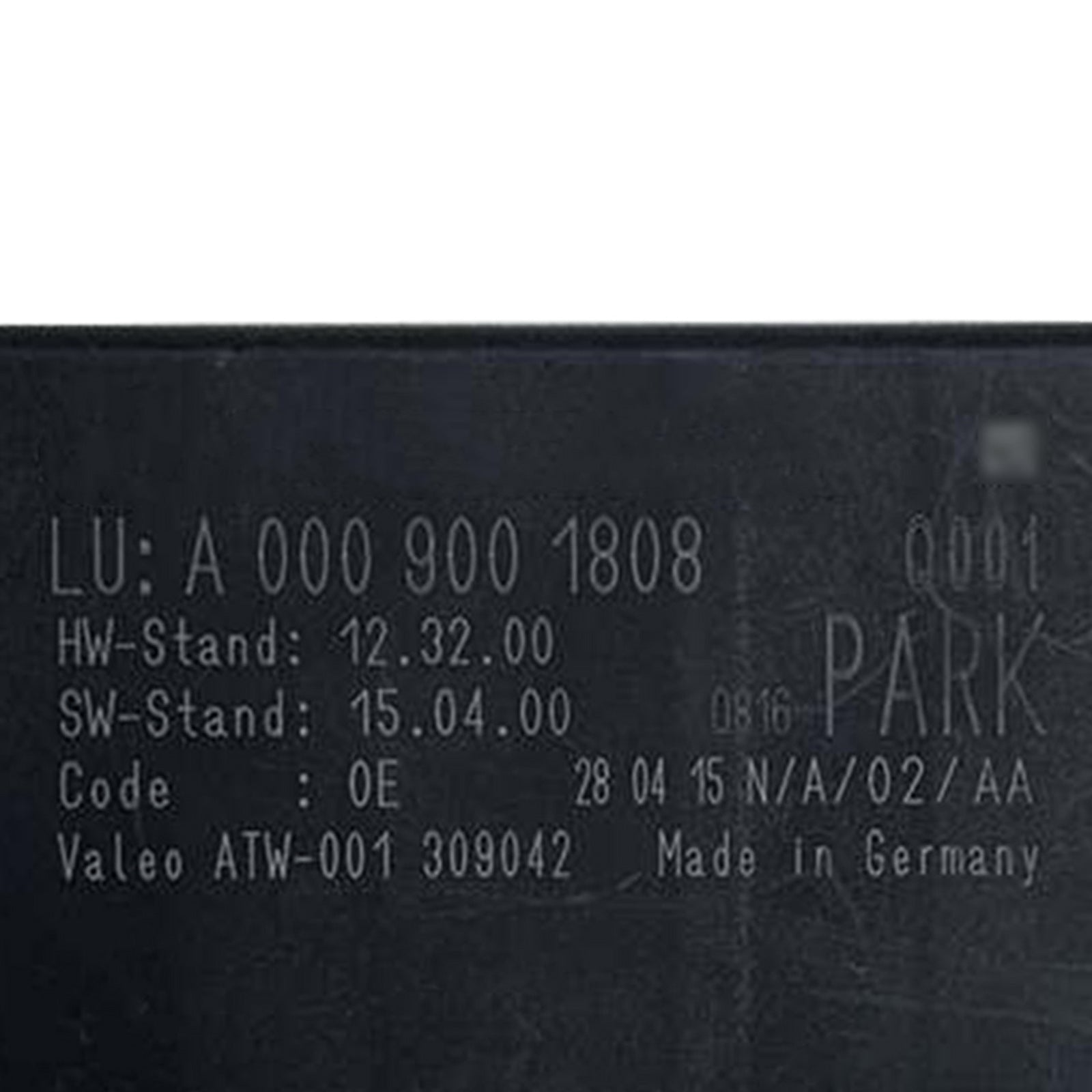 Unidad de control de asistencia para estacionamiento para Mercedes-Benz GLC Clase 253 2017 (0009001808)