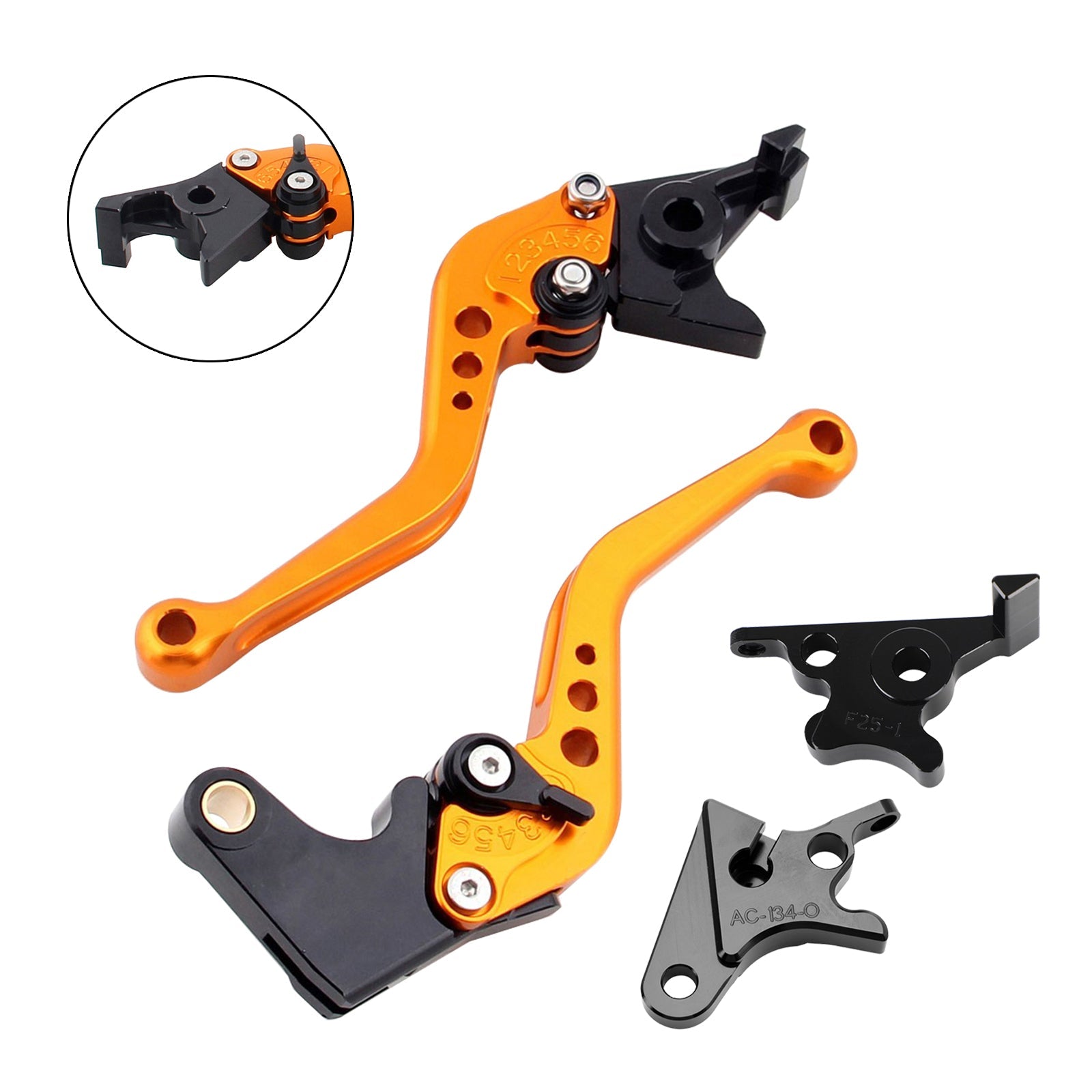 Ročica kratke zavore in sklopke za Honda CB350 CB350 2021-2023