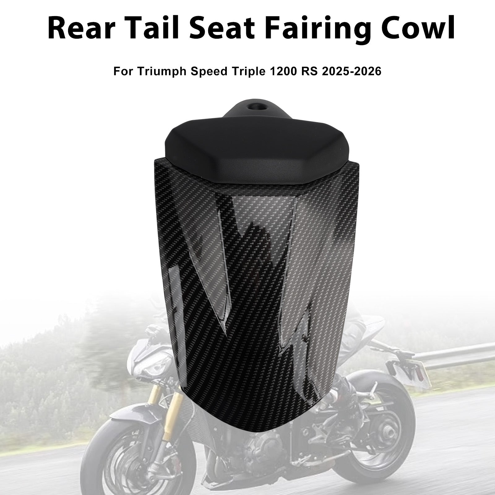 Carénage arrière de selle pour Speed Triple 1200 RS (2025-2026)