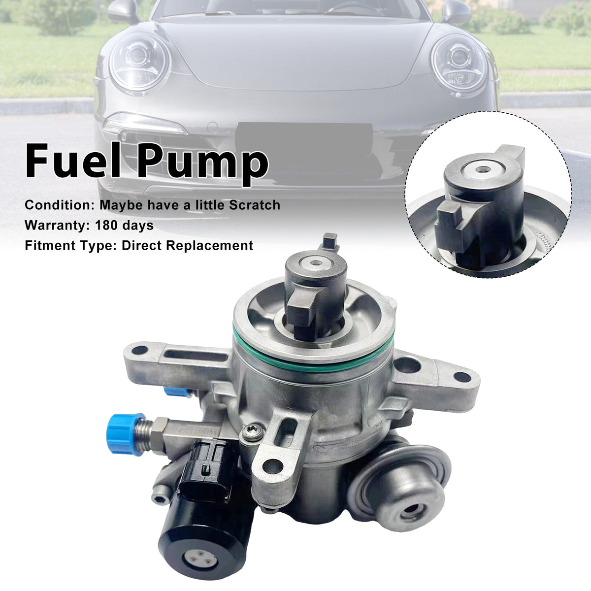 Pompa del carburante ad alta pressione 9A111031506 per Porsche 911 Boxster Cayman 2007-2016