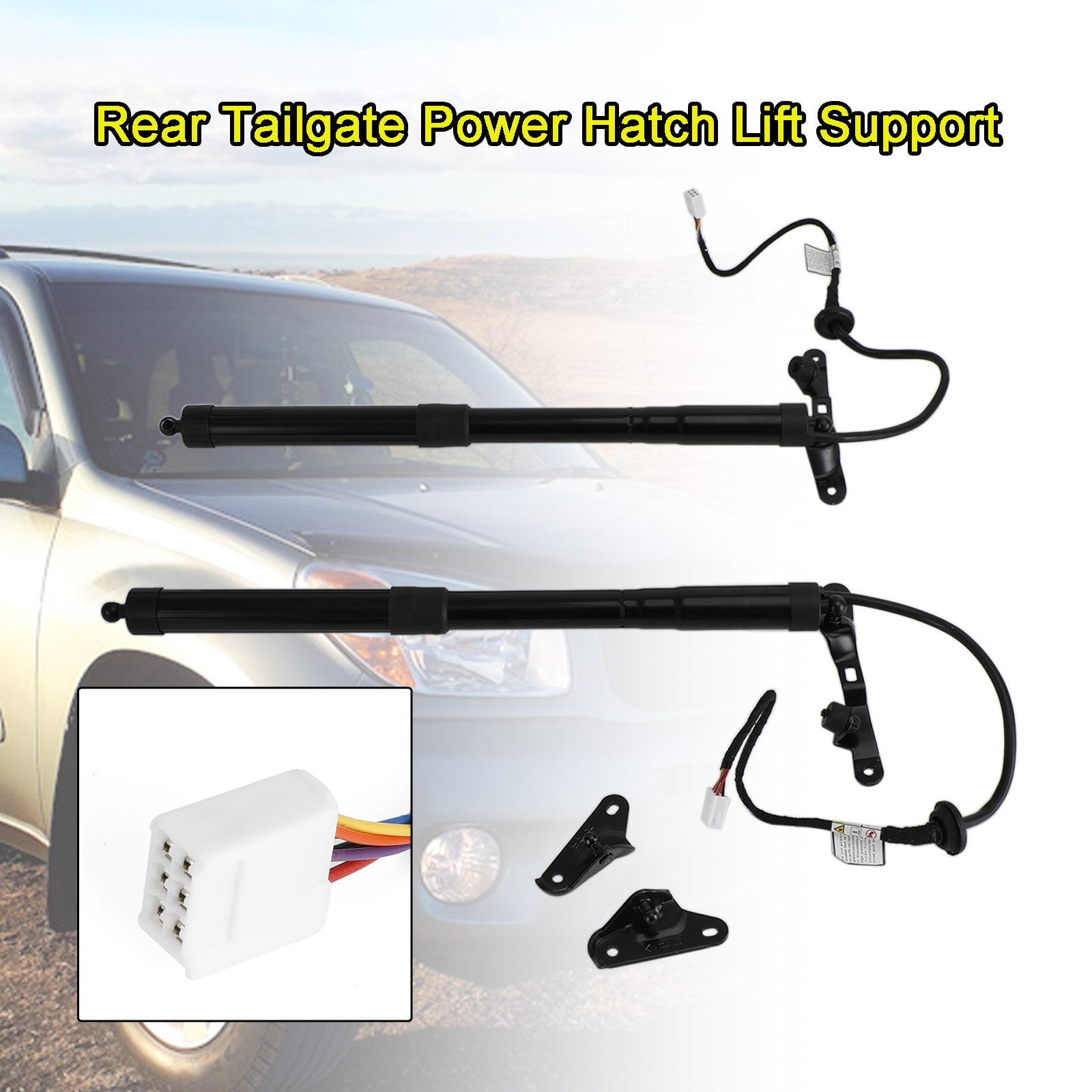 Conjunto de actuador de puerta trasera eléctrica para 2018 RAV4 Hybrid 2.5L A/T SE (par) 68920-09010