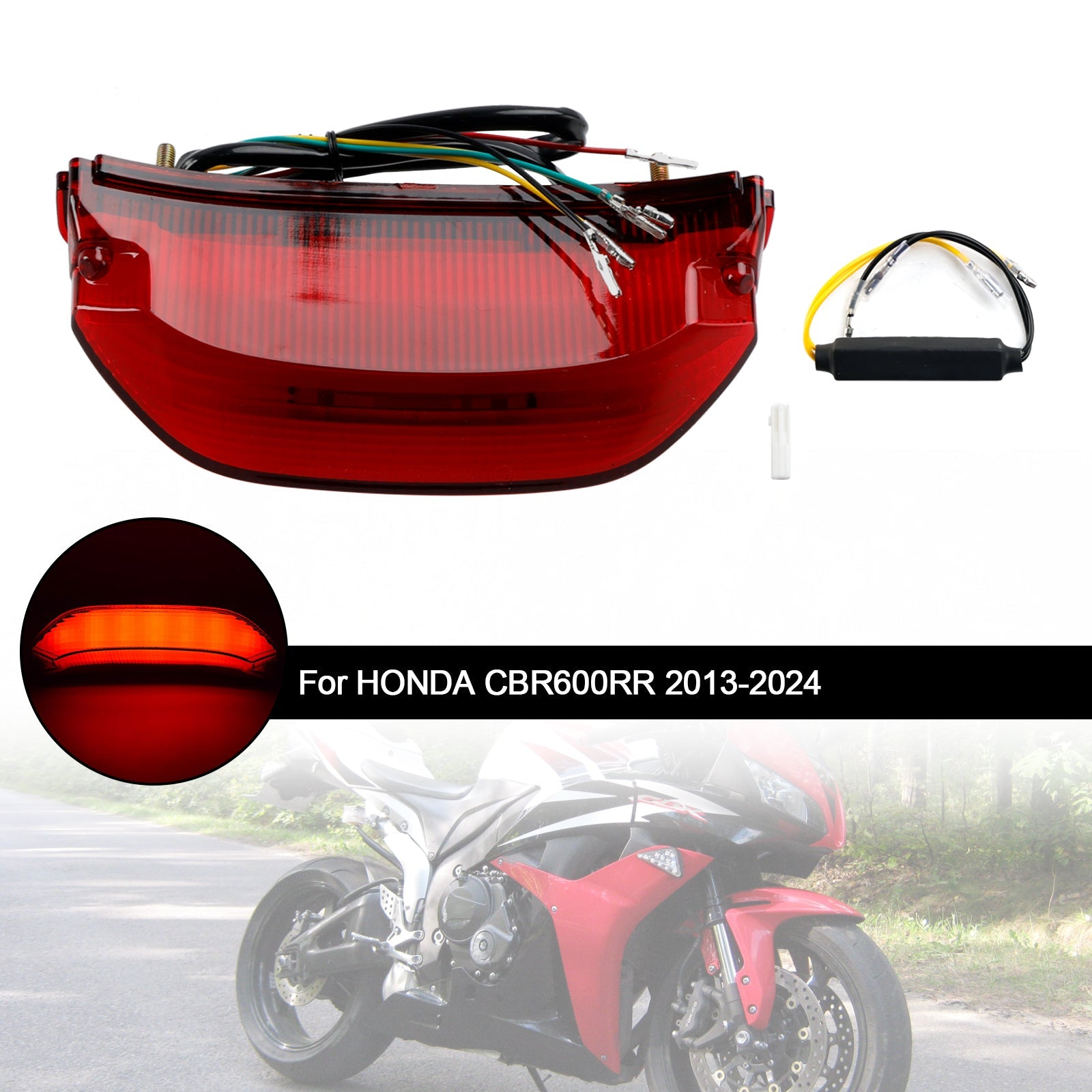 2013-2024 HONDA CBR600RR LED tylne kierunkowskazy hamulca