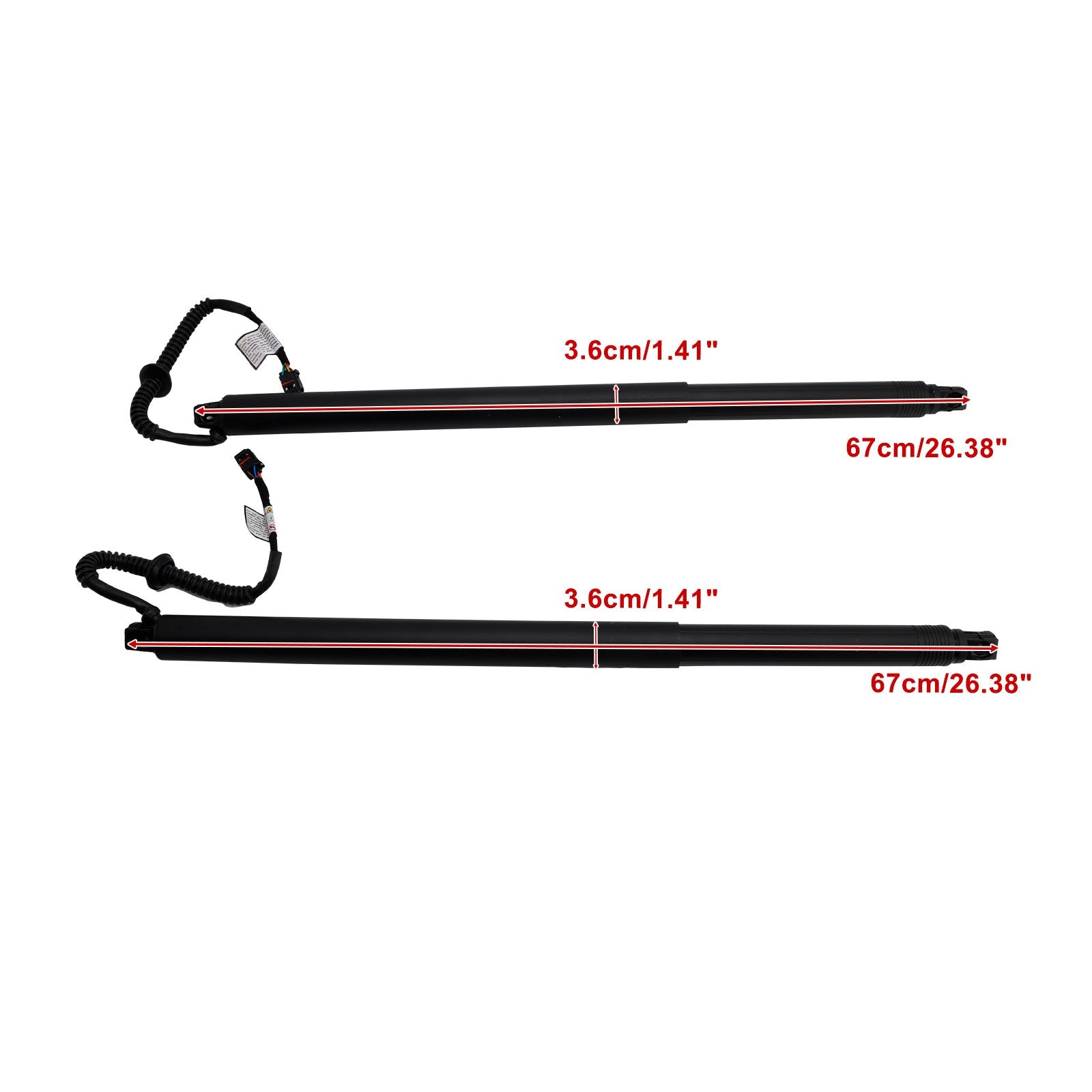 Elektrische achterklepveren voor Seat Ateca (2016-2025) : referenties 575827852D en 575827851D