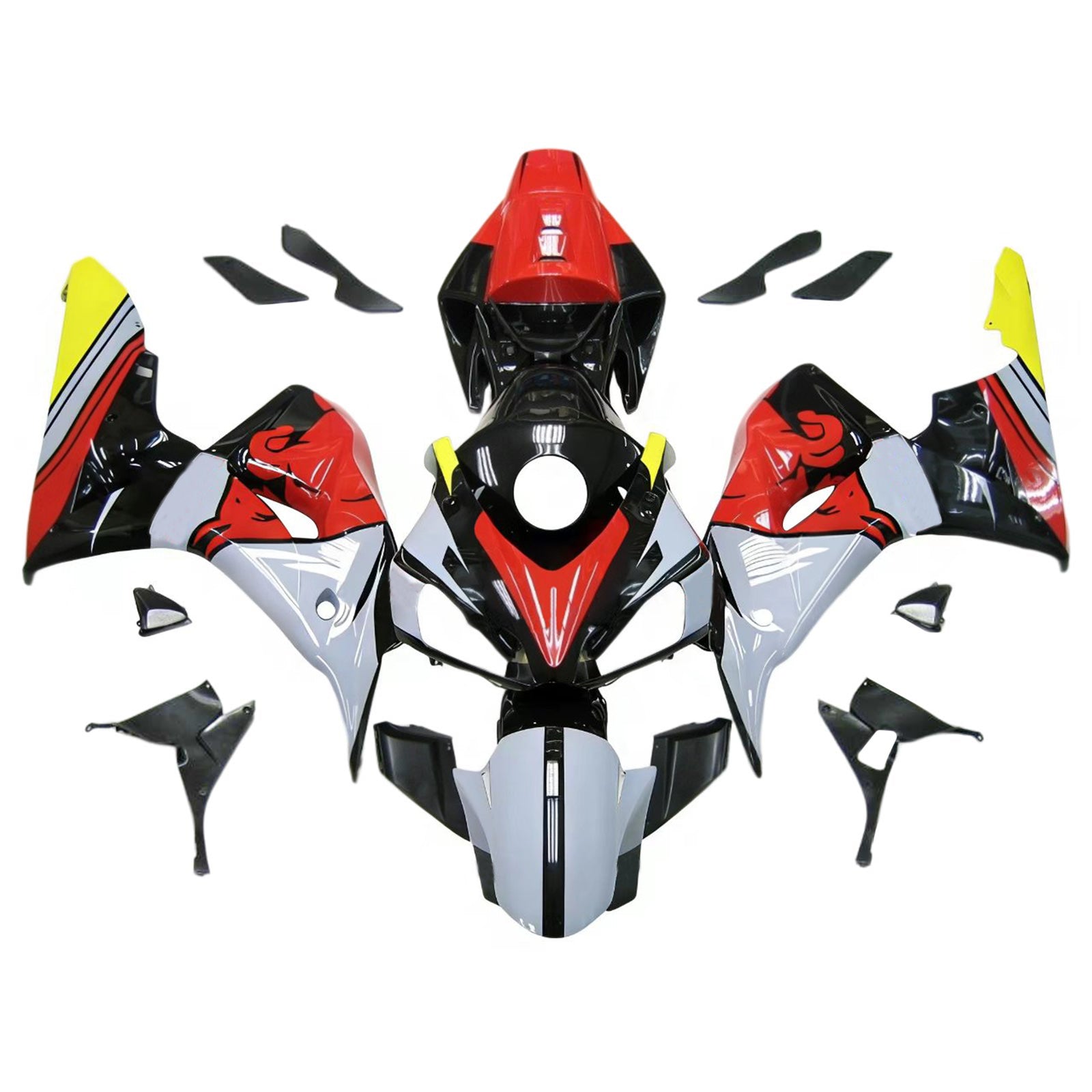 Kit de carénage injecté en plastique ABS pour Honda CBR1000RR 2006-2007
