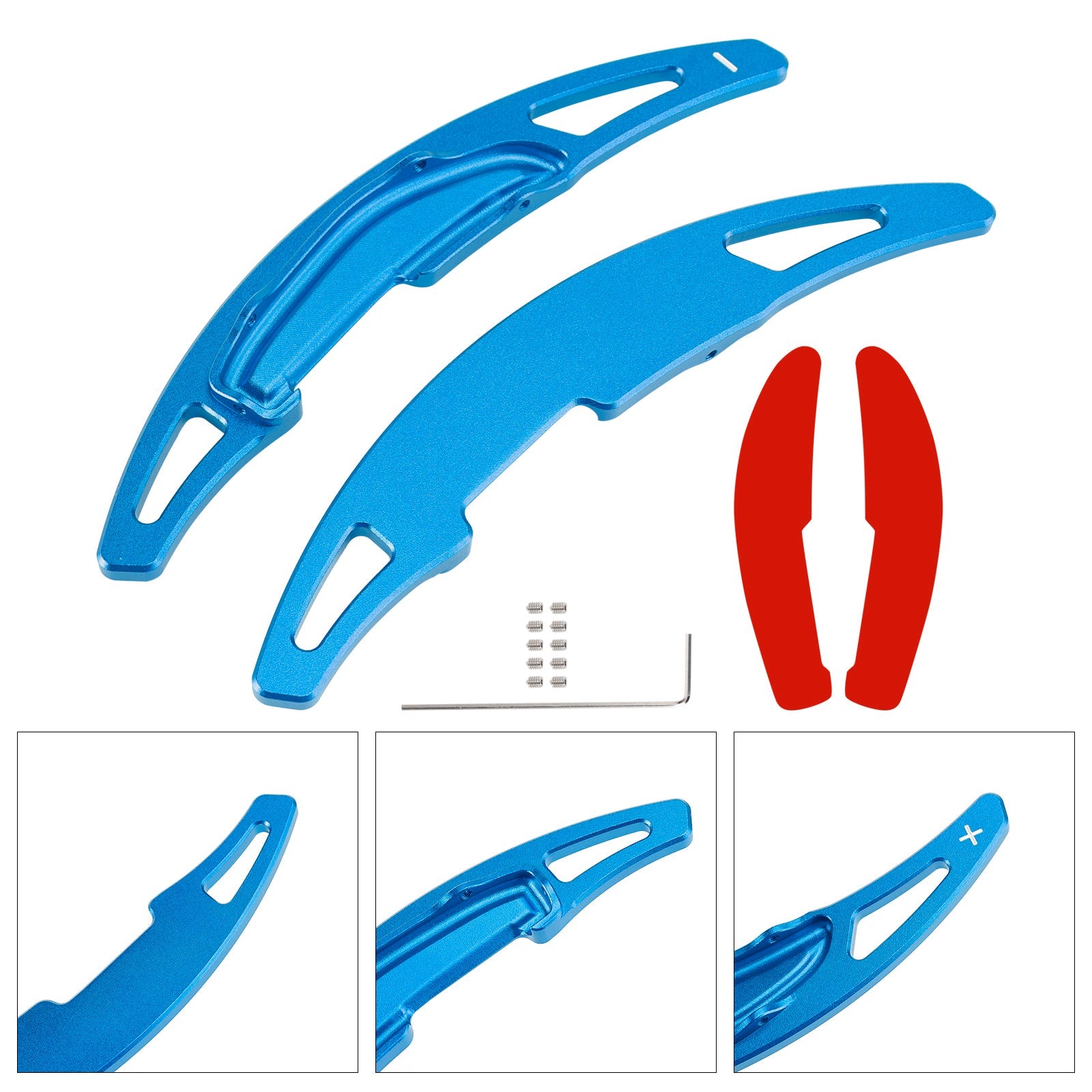 Extension de palettes de changement de vitesse au volant pour BMW M3 M4 X5M X6M en aluminium