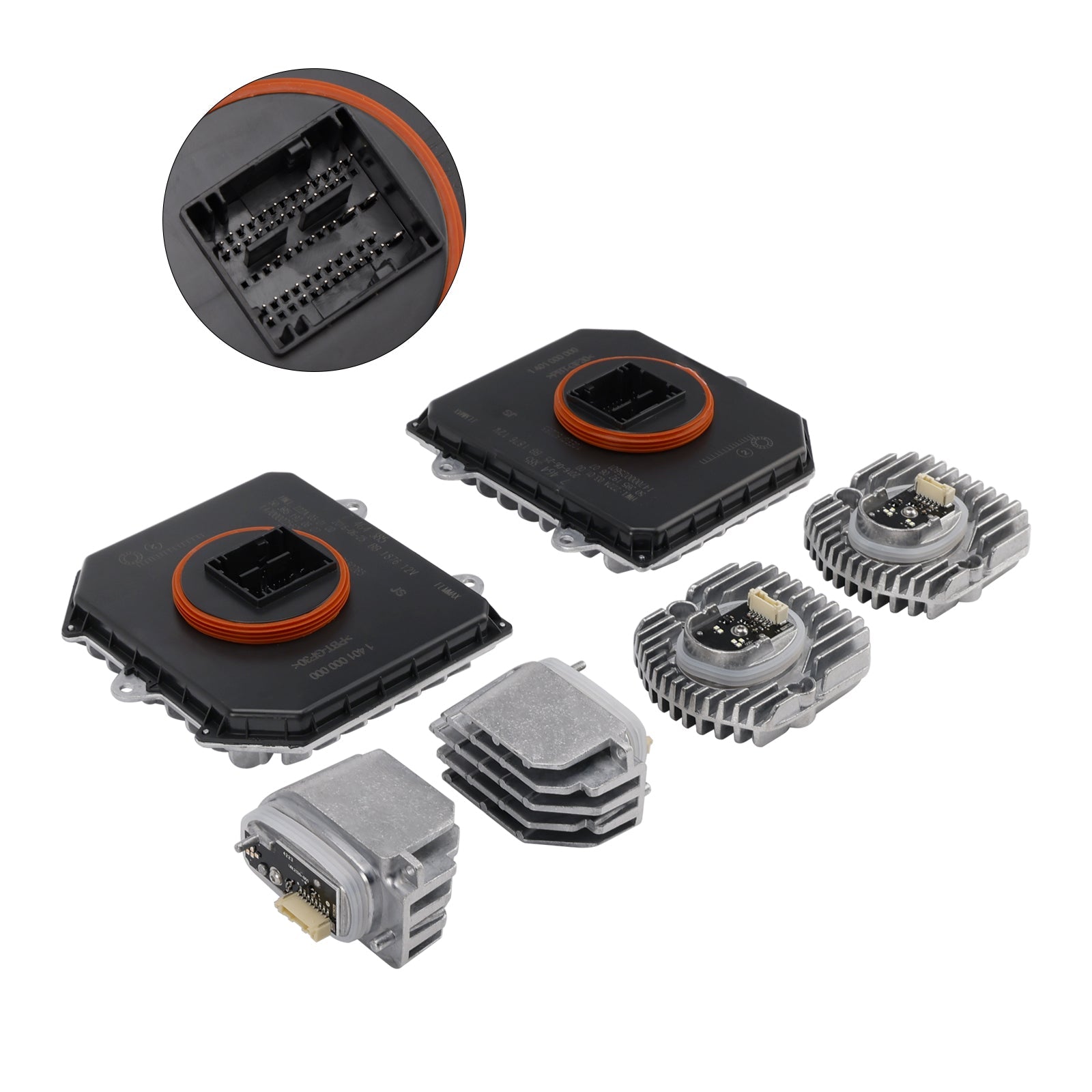 10/2015-01/2020 BMW 5' Módulo de señal de giro LED adaptable G30 de 6 piezas DRL 63117463515 7463515